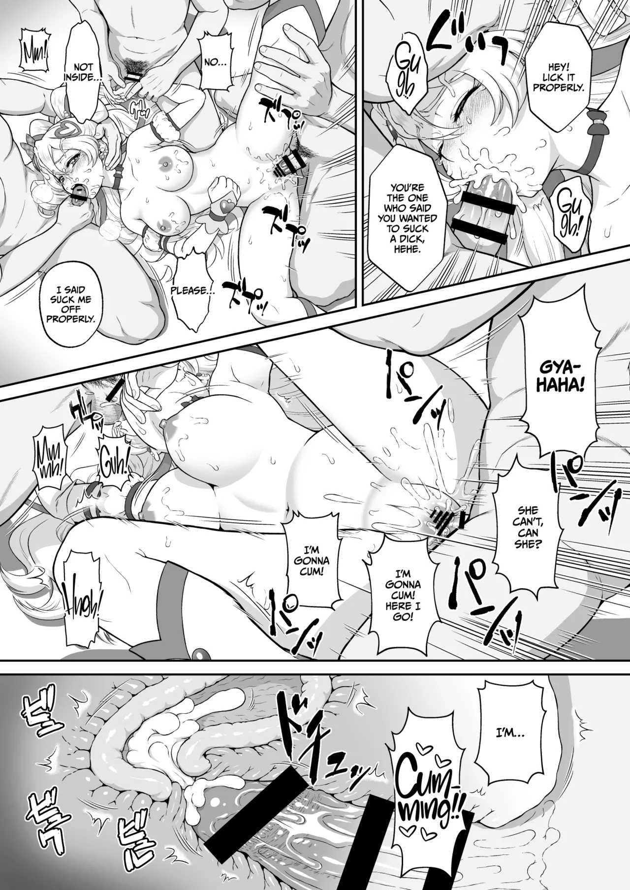 [U.R.C (Momoya Show-Neko)] Net literacy ga Hikui Yousei ga Kakusan saseta Douga de Shoutai ga Barete shimatta!  IDOL Hen (Kimi to Idol PreCure) [English] [CulturedCommissions] [Digital] 图片编号 25