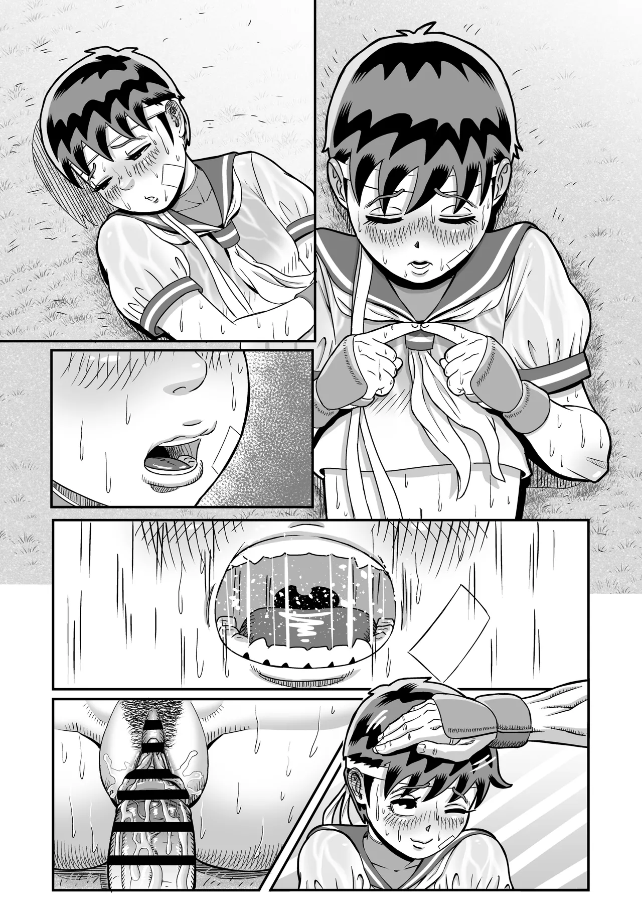 [おぶりび庵 (おぶりびやん)] 純情娘と初めてどうし嬉し恥ずかし汗だく濃厚ラブラブえっち (Street Fighter) image number 66