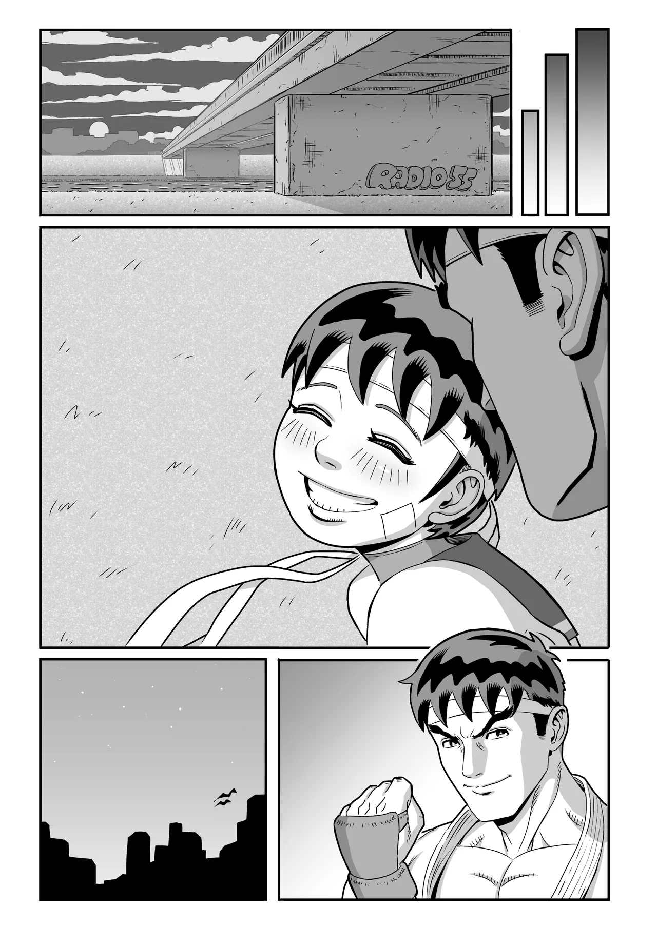 [おぶりび庵 (おぶりびやん)] 純情娘と初めてどうし嬉し恥ずかし汗だく濃厚ラブラブえっち (Street Fighter) image number 75