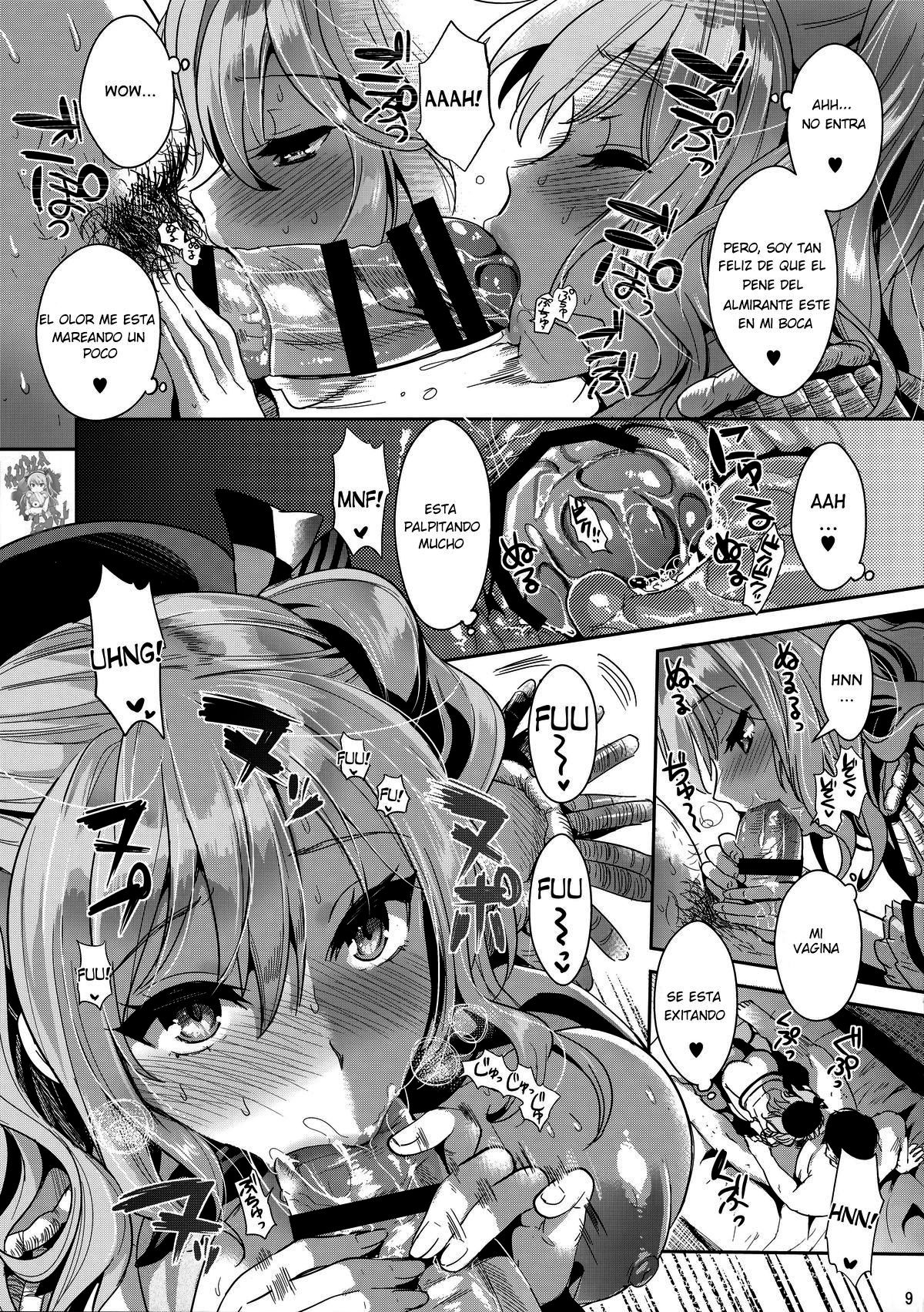 (C89) [YURIRU-RARIKA (Kojima Saya, Lazu)] Gohoushi Tantou no Kashima desu (Kantai Collection -KanColle-) [Spanish] [Kuma Girl Oficial] 画像番号 8