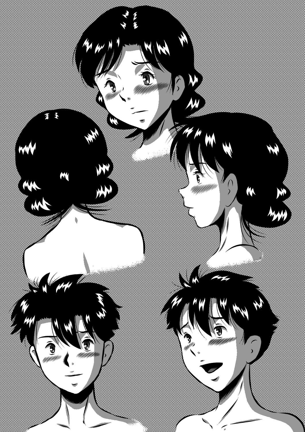 [Milkdou Shoukai (Milk Koubou)] Kaa-san, Kaa-san! Kaa-saaaan! Mujintou, Oyako Futari de Yagai Sex! [Chinese] [廉价汉化组] Bildnummer 54