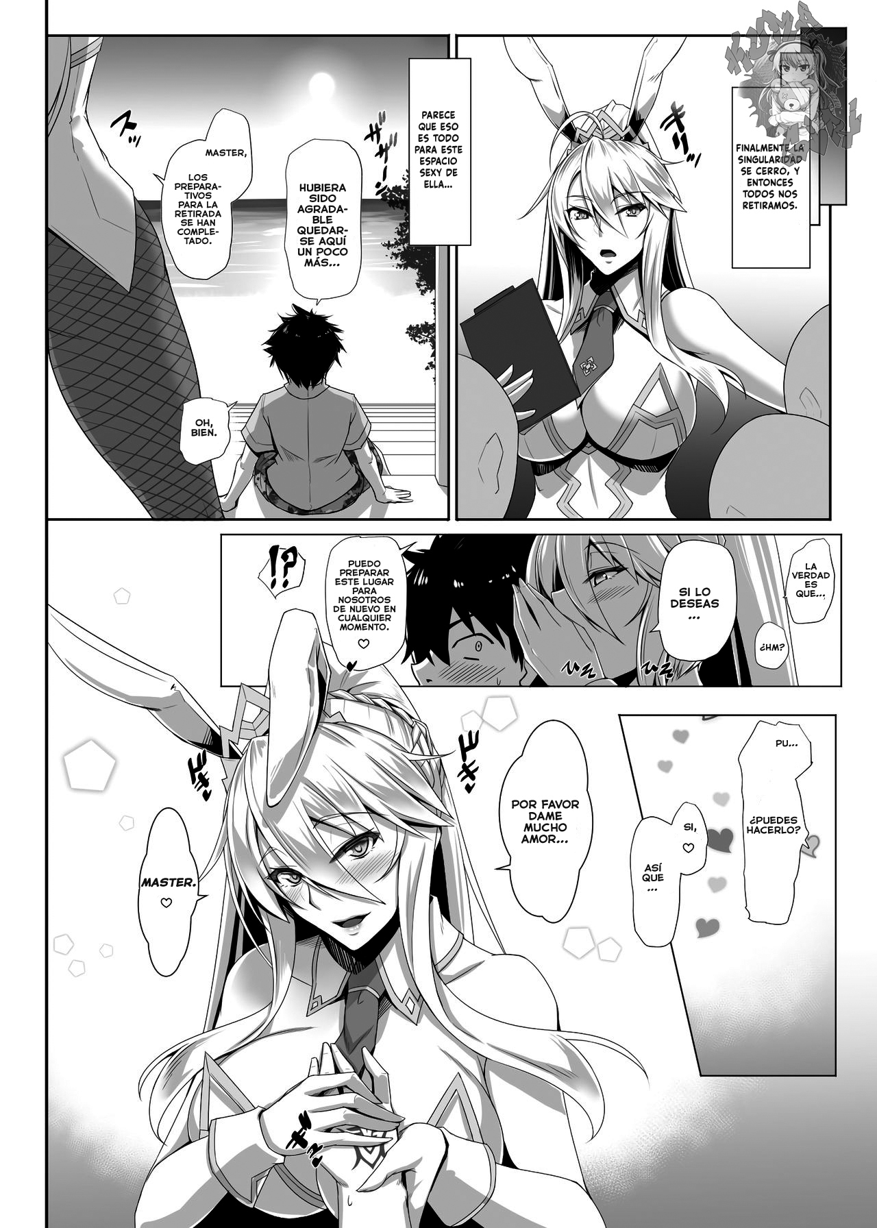 [Kuroshiro Desire (Akitsuki Karasu)] ToroToro BaniBani (Fate/Grand Order) [Spanish] [Kuma Girl Oficial] [Digital] numero di immagine  22