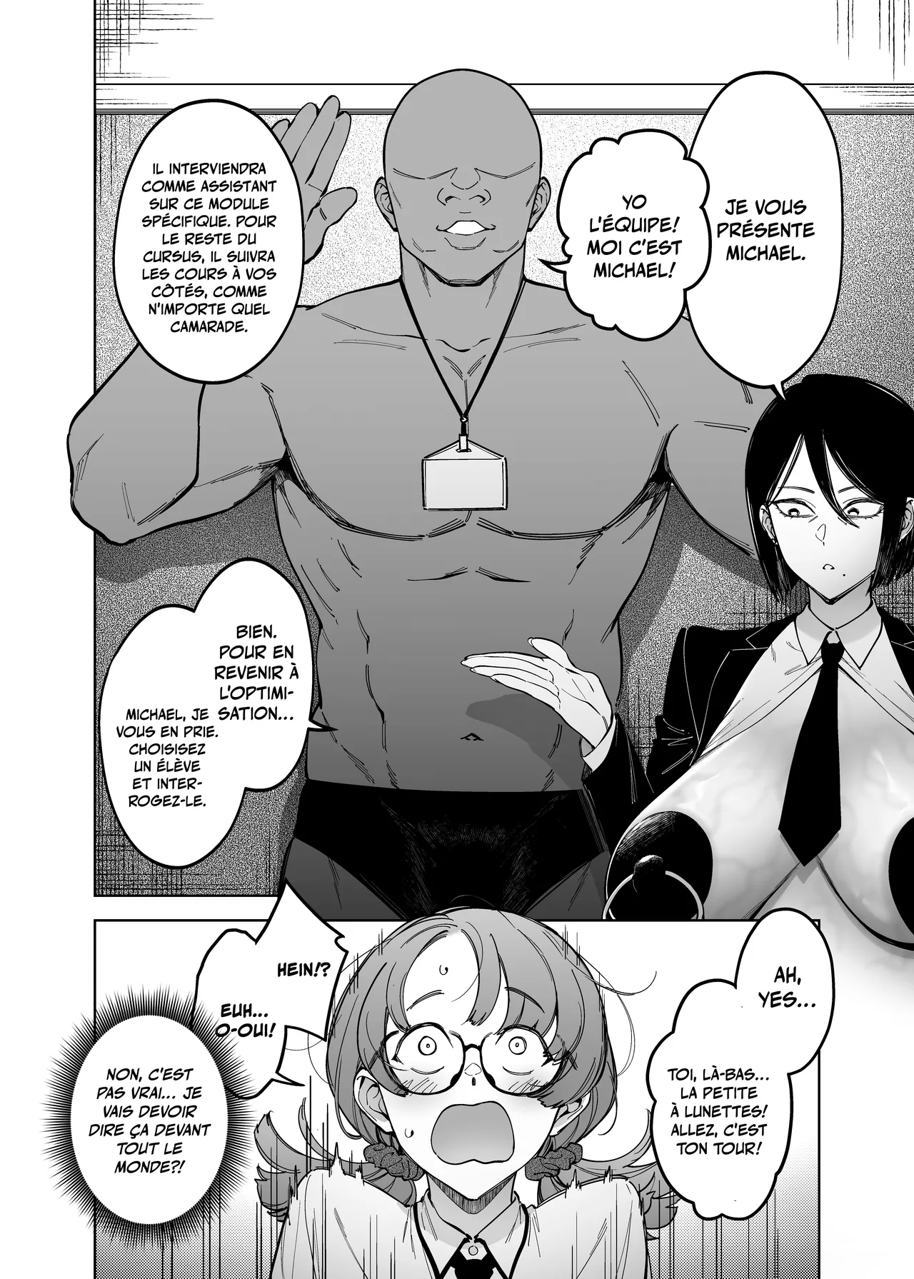 [F.W.ZHolic (FAN)] Yuusei Shuzoku to no Kouhai Seisaku | Politique d'accouplement avec la race supérieure  [French] [Minous Secrets] [Digital] 이미지 번호 5