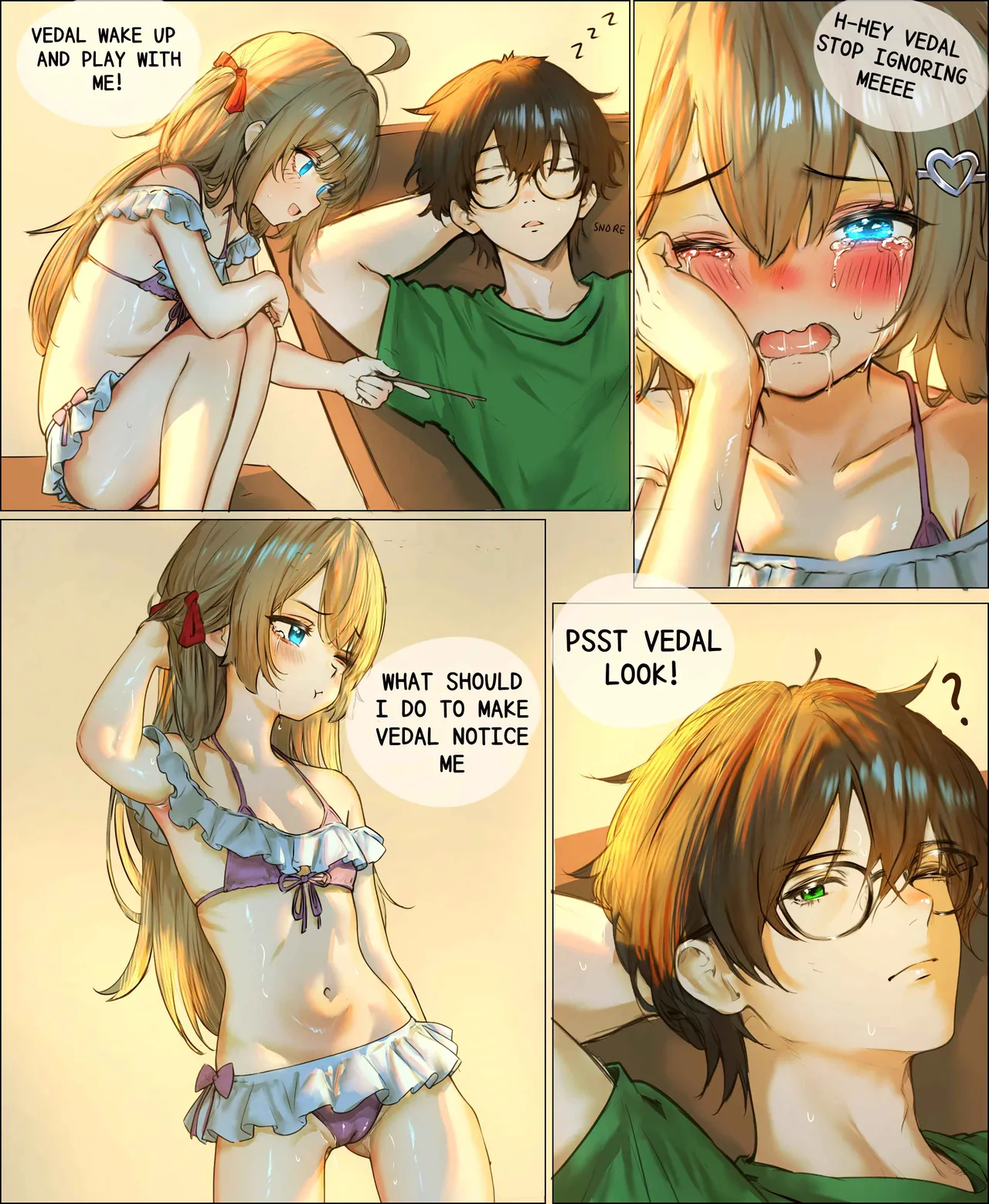 [PBorzoi] Swimsuit Neuro Short Comic image number 3