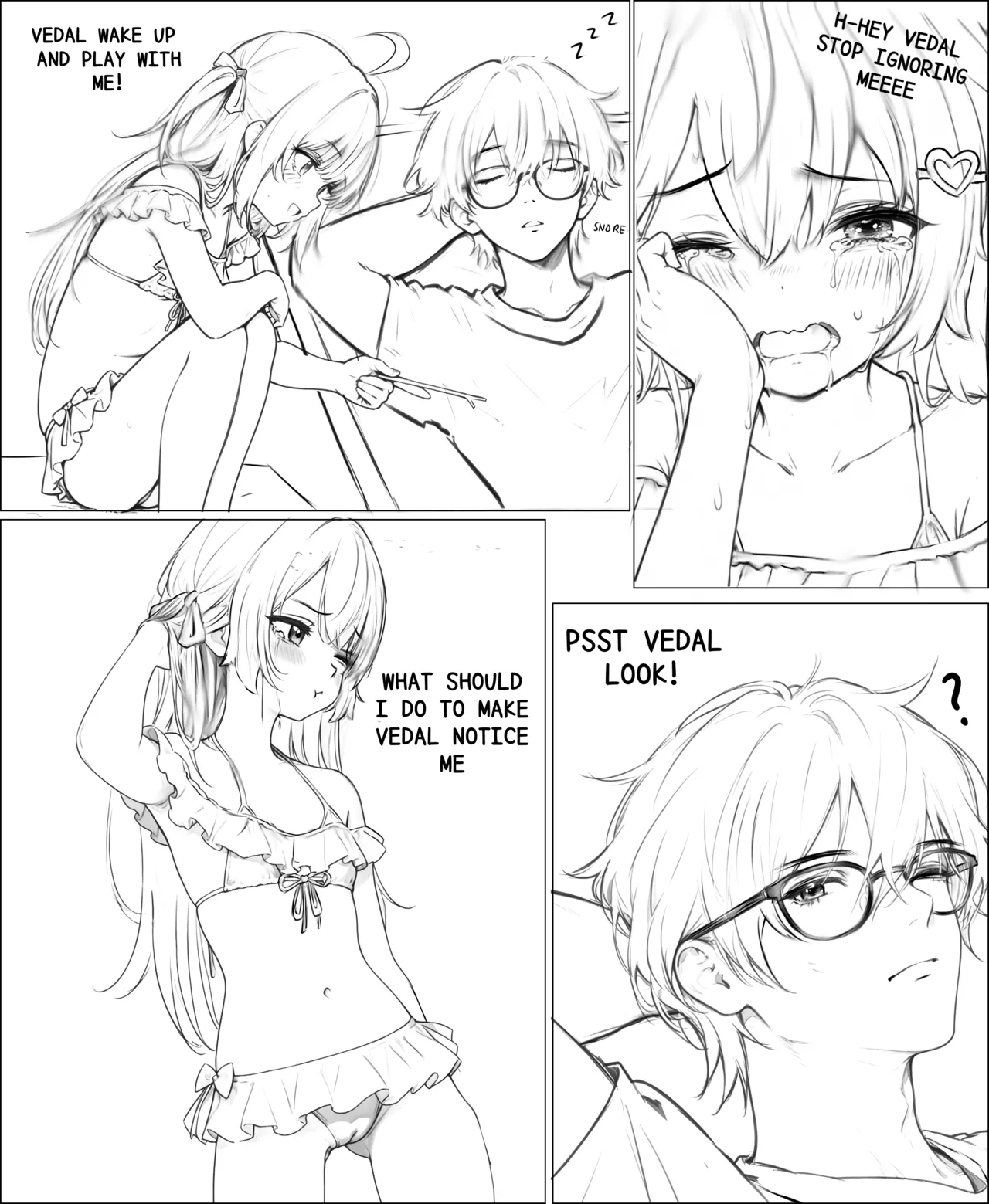 [PBorzoi] Swimsuit Neuro Short Comic image number 5