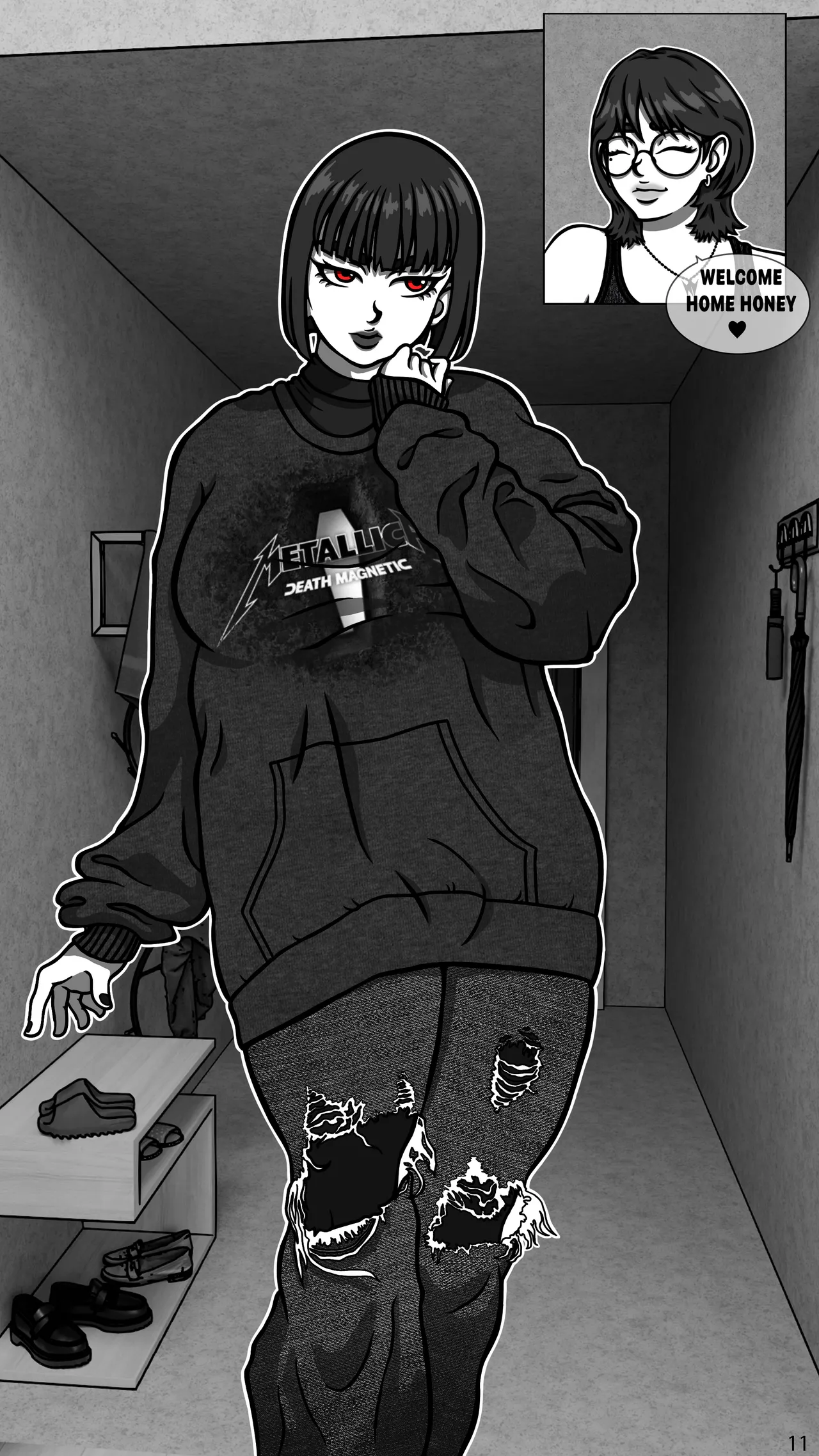 My Goth Futa Sis Is Huge (Part1-2) image number 13