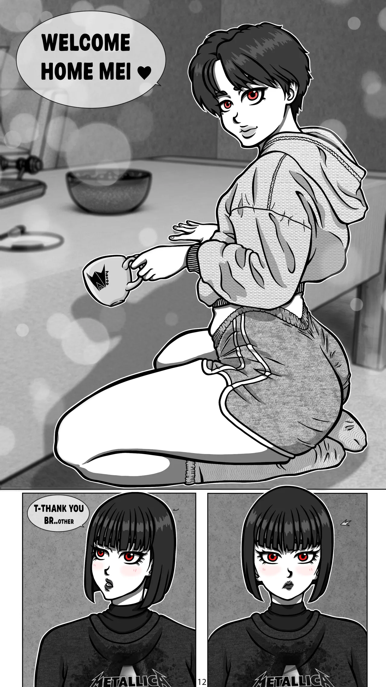 My Goth Futa Sis Is Huge (Part1-2) image number 14