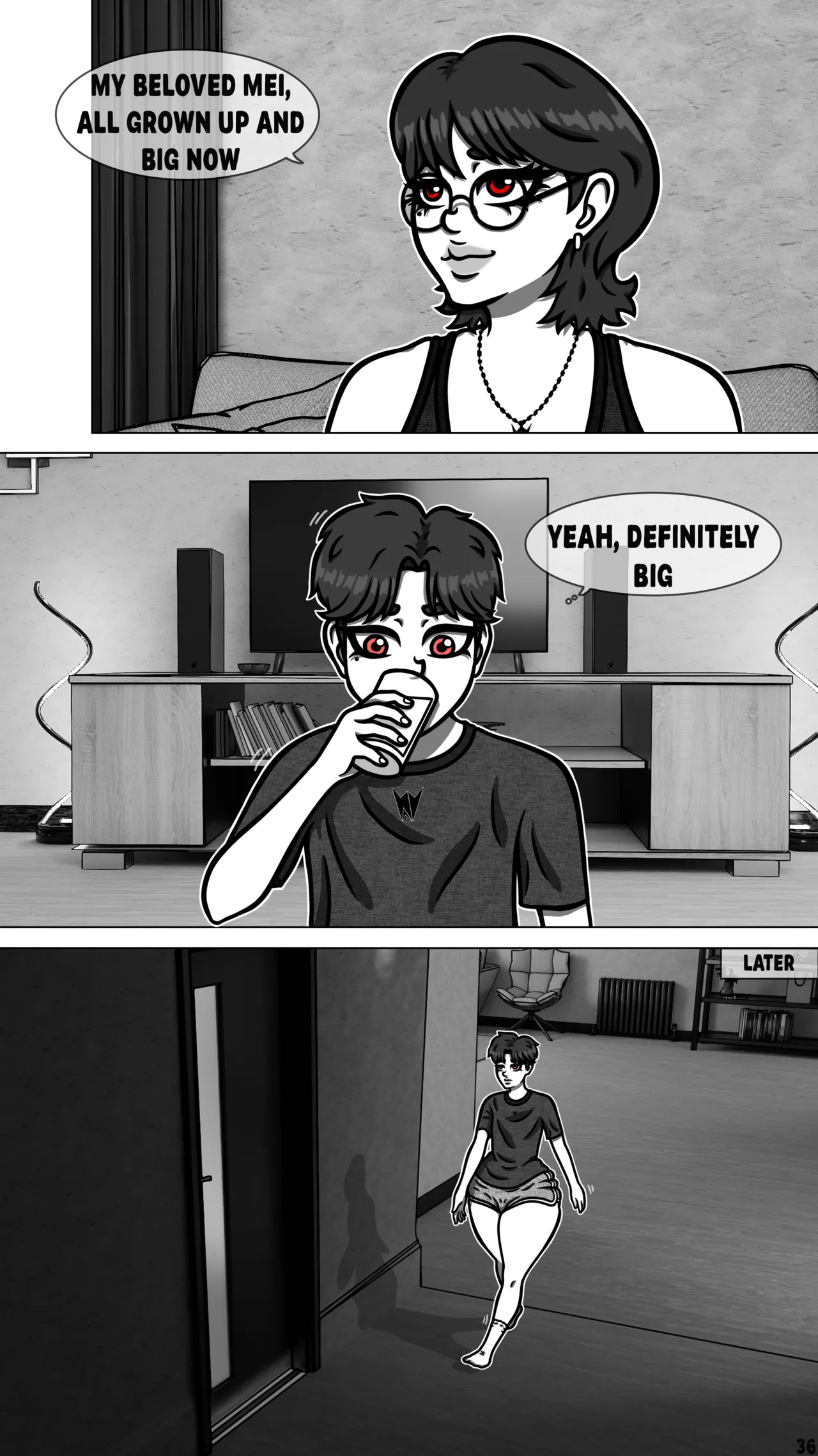 My Goth Futa Sis Is Huge (Part1-2) image number 38