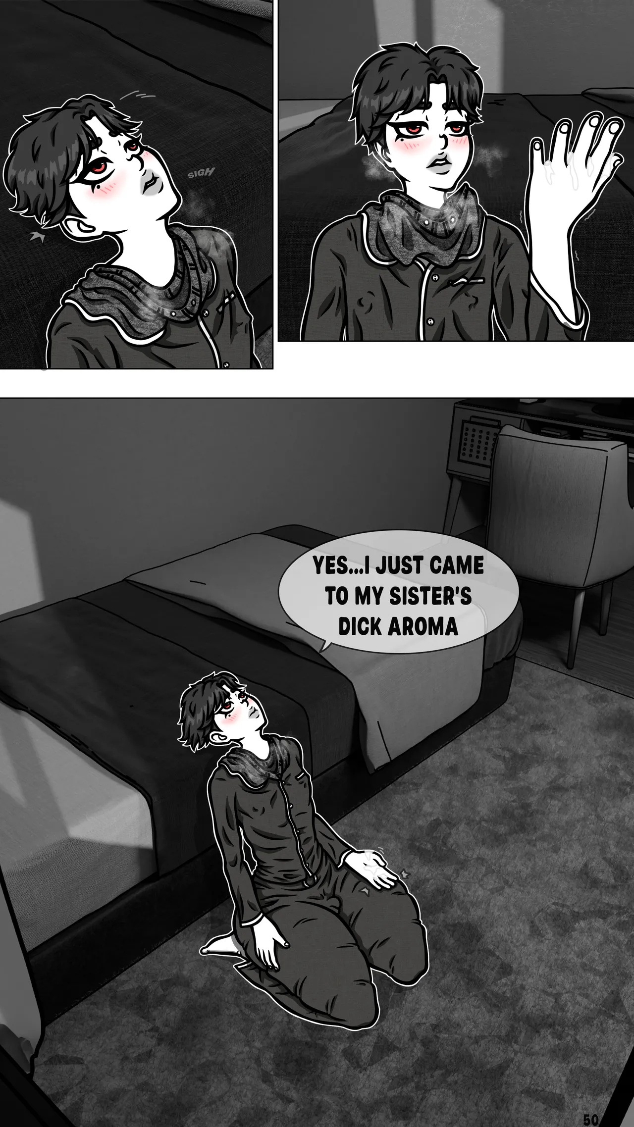 My Goth Futa Sis Is Huge (Part1-2) image number 52