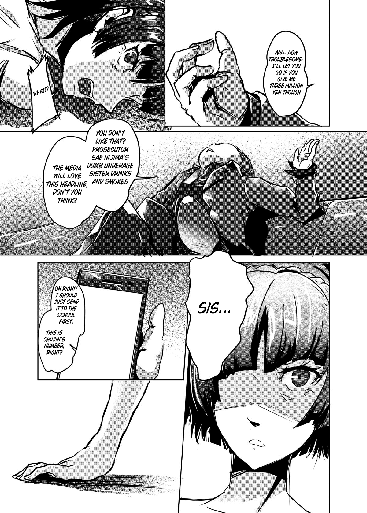[Kaudenya Lab (Lod)] Hitogata ATM (Persona 5) [English] [xinsu] [Digital] image number 4