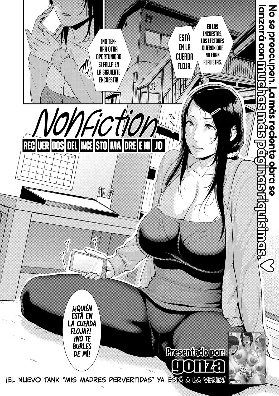 [Gonza] Nonfiction ~Recuerdos del incesto madre e hijo~ [Spanish] [UH12 x K.A. Works] image number 2