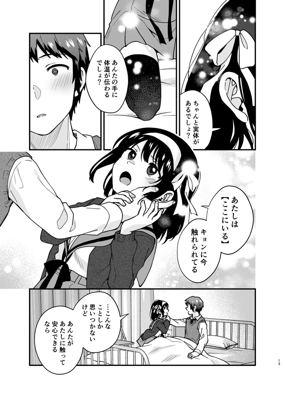 [Niwatoritowani (Taiki)] Kimi no Sonzai Shoumei (Suzumiya Haruhi no Yuuutsu) [Digital] image number 12