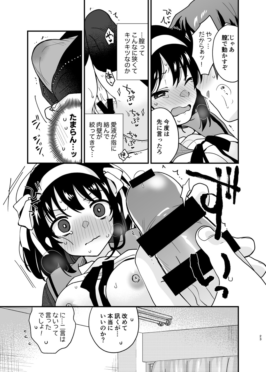 [Niwatoritowani (Taiki)] Kimi no Sonzai Shoumei (Suzumiya Haruhi no Yuuutsu) [Digital] image number 22