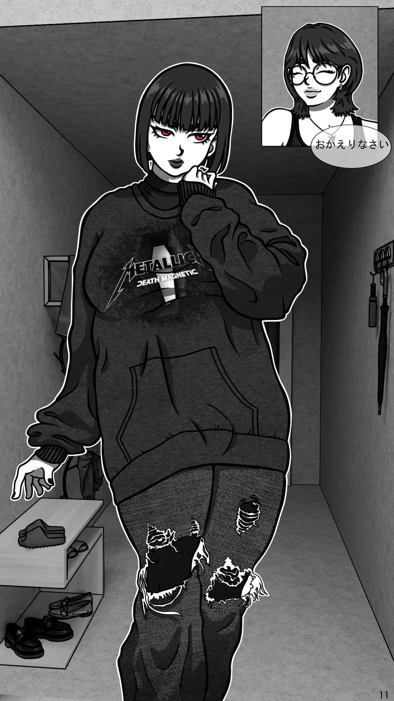 My Goth Futa Sis Is Huge (Part1-2) JP image number 13