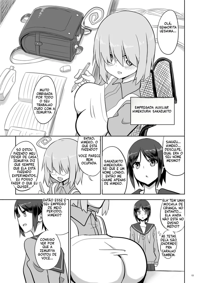 [Chounyuu Kenkyuushitsu (Ishioto)] Zemuriya Report  [Portuguese-BR] 이미지 번호 12