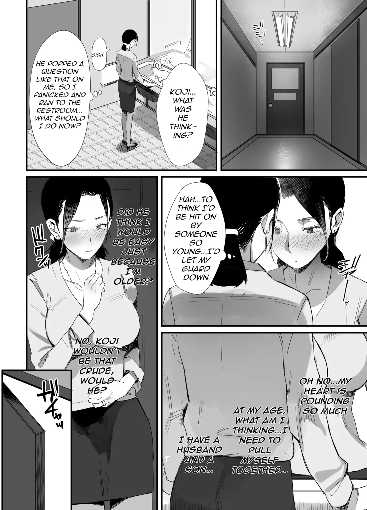 [Dynamic Mom (Onodera)] Shokuba Fukki shita Hitozuma ga Netorare Ochiru made | Until the MILF at Work Falls to NTR [English] 이미지 번호 14