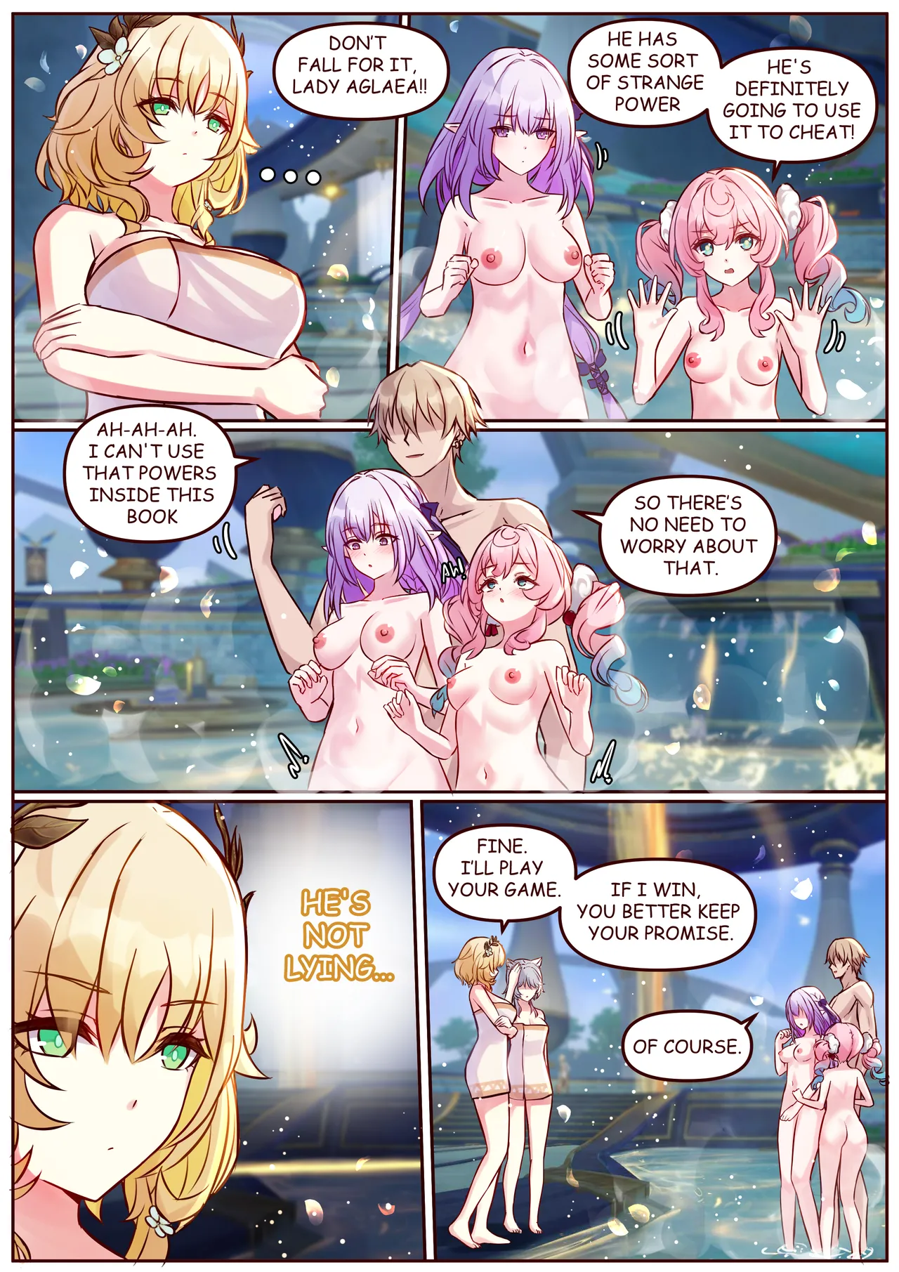 [JimPu6] Aglaea & Tribios [Uncensored] 이미지 번호 9