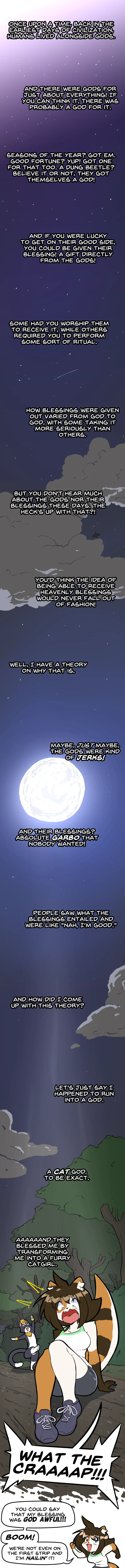 [Megazone23] A Kat’s (GOD AWFUL!!!) Blessing [Ongoing] 이미지 번호 1