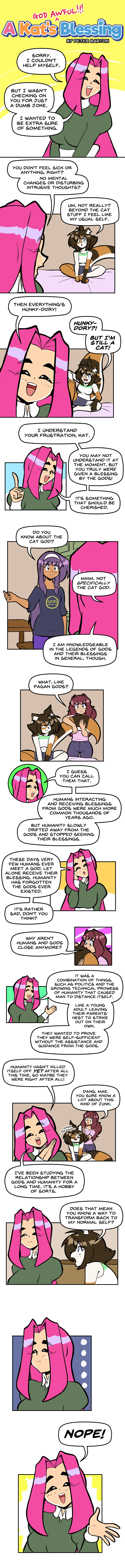 [Megazone23] A Kat’s (GOD AWFUL!!!) Blessing [Ongoing] 이미지 번호 64