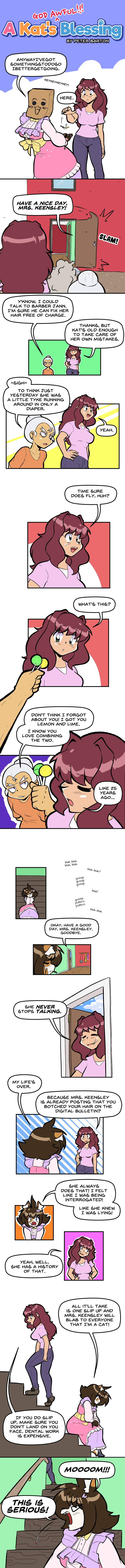 [Megazone23] A Kat’s (GOD AWFUL!!!) Blessing [Ongoing] 이미지 번호 76