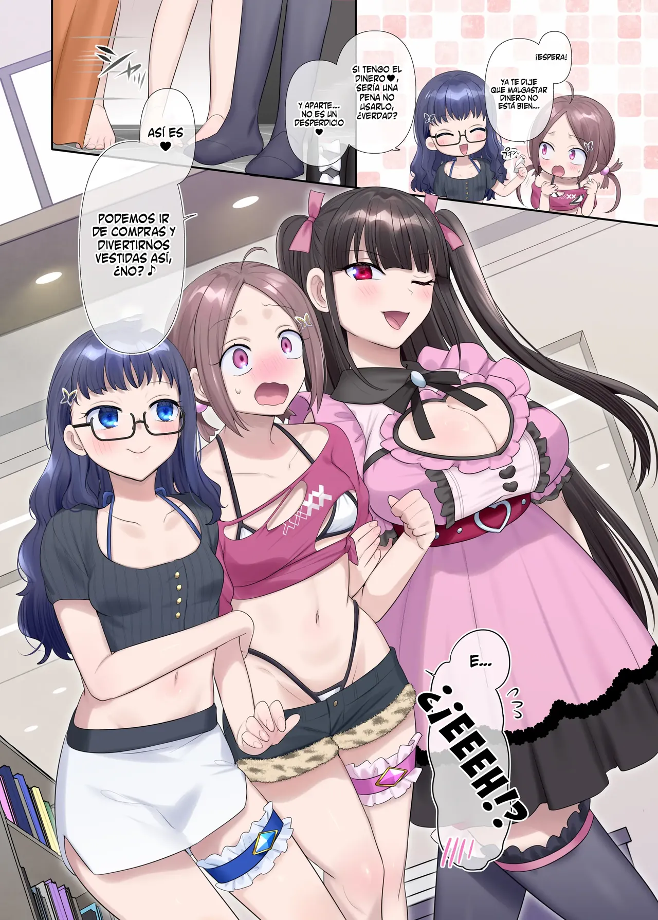 [Hairu Nukemichi (Hiiragi Popura)] Mugen Seiki Exphantom Season 3 ~Subete o Ubawareru Kibou no Mahou Shoujo~ Zenpen [Spanish] image number 18