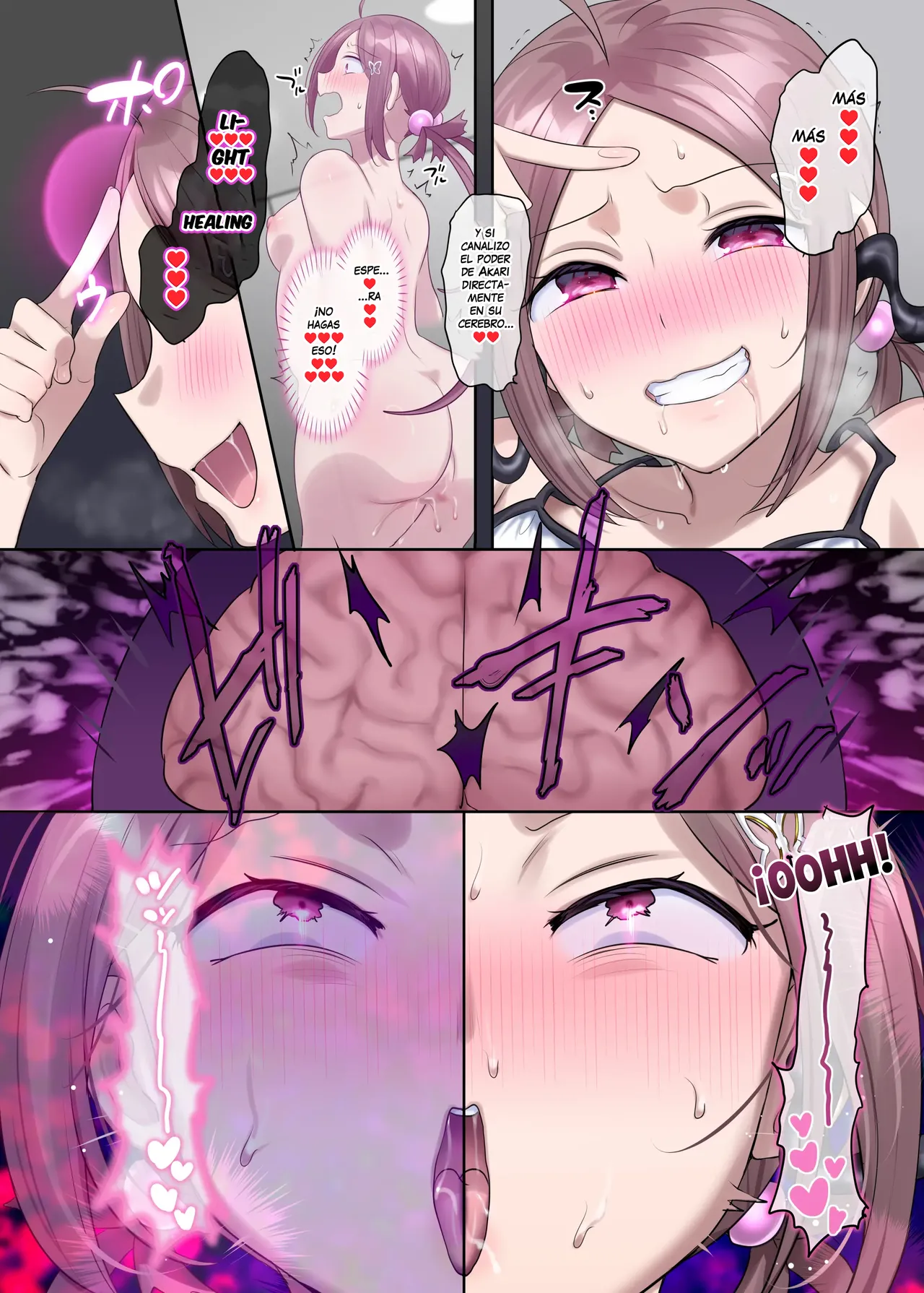 [Hairu Nukemichi (Hiiragi Popura)] Mugen Seiki Exphantom Season 3 ~Subete o Ubawareru Kibou no Mahou Shoujo~ Zenpen [Spanish] image number 43