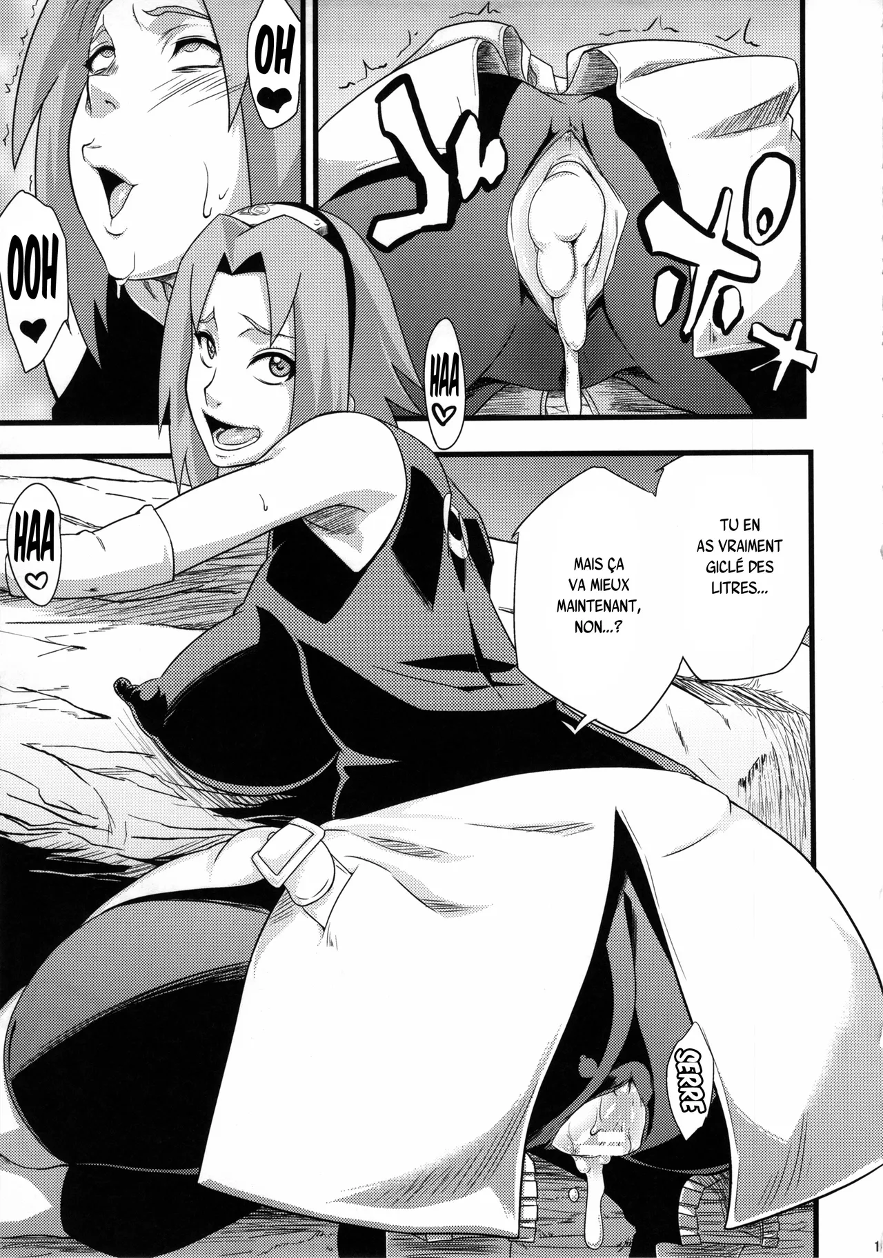 (C85) [Karakishi Youhei-dan Shinga (Sahara Wataru, Sentarou, Tao)] Saboten Nindou 2 (Naruto) [French] {SAXtrad} imagen número 13