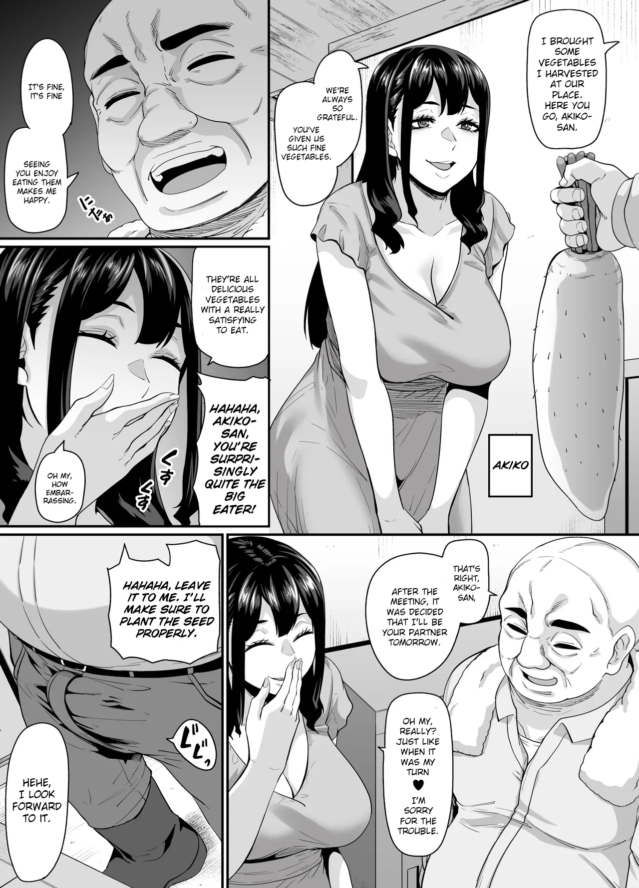 [Tiramisu Tart (Kazuhiro)] Onna Amarimura no Inshuu 2 ~Onna wa Kairaku ni Hitari Kodane o Shibori Haramu Hatake de Are to Iu Inaka no Oshie~ [English] image number 11