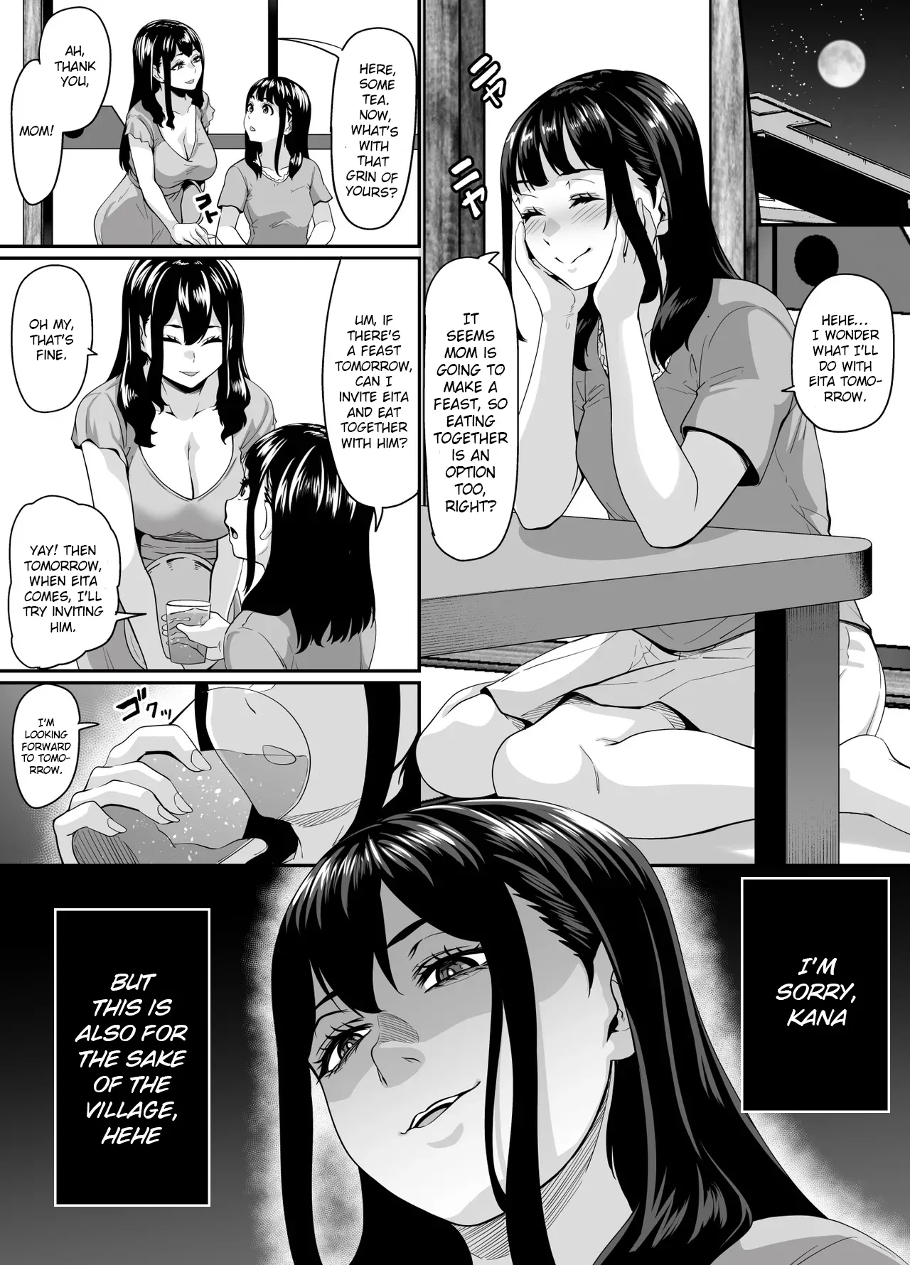 [Tiramisu Tart (Kazuhiro)] Onna Amarimura no Inshuu 2 ~Onna wa Kairaku ni Hitari Kodane o Shibori Haramu Hatake de Are to Iu Inaka no Oshie~ [English] image number 13