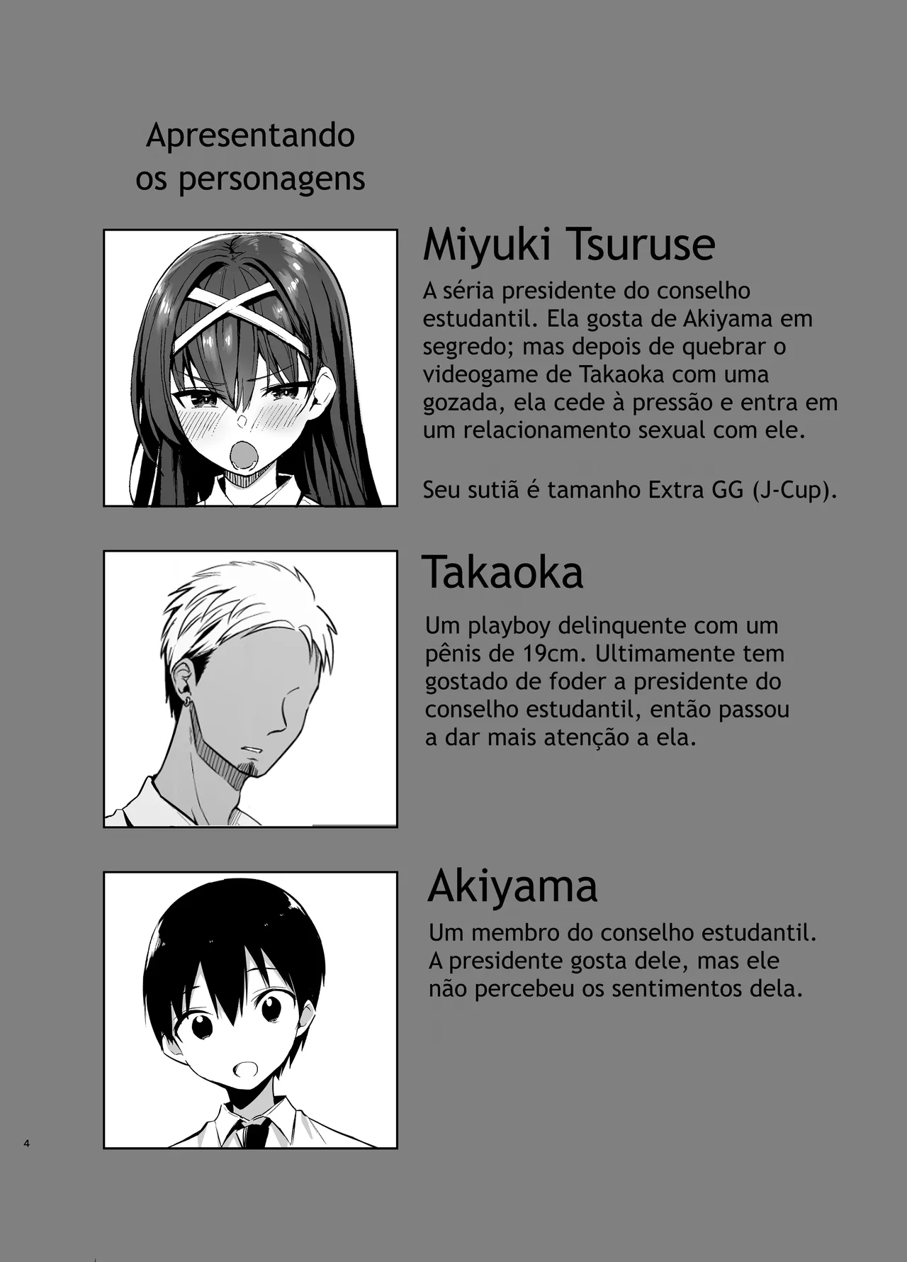 [Aohimo Familia (Chilt)] Fuuki Iinchou ga Ochiru made 2 [Portuguese - BR] [Digital] image number 3