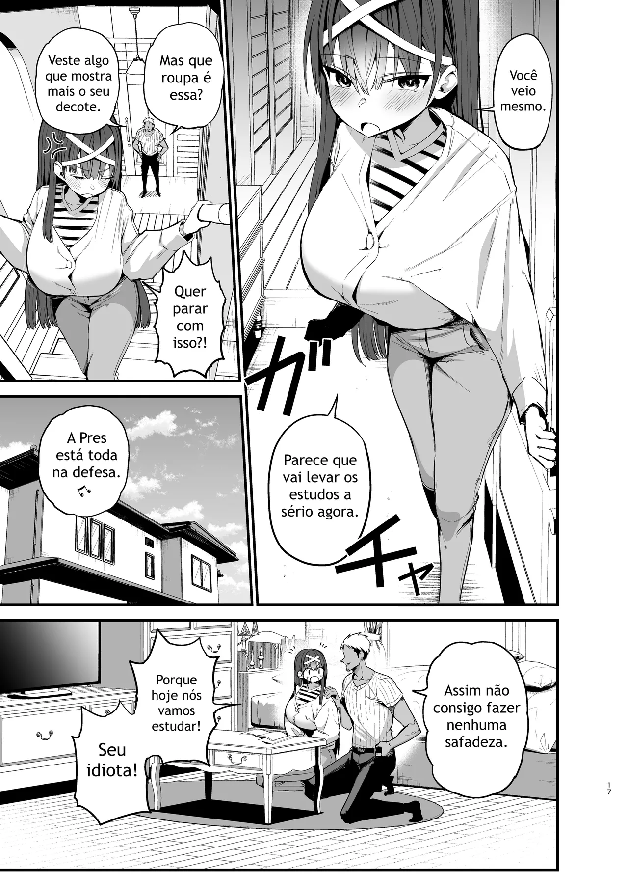 [Aohimo Familia (Chilt)] Fuuki Iinchou ga Ochiru made 2 [Portuguese - BR] [Digital] image number 16