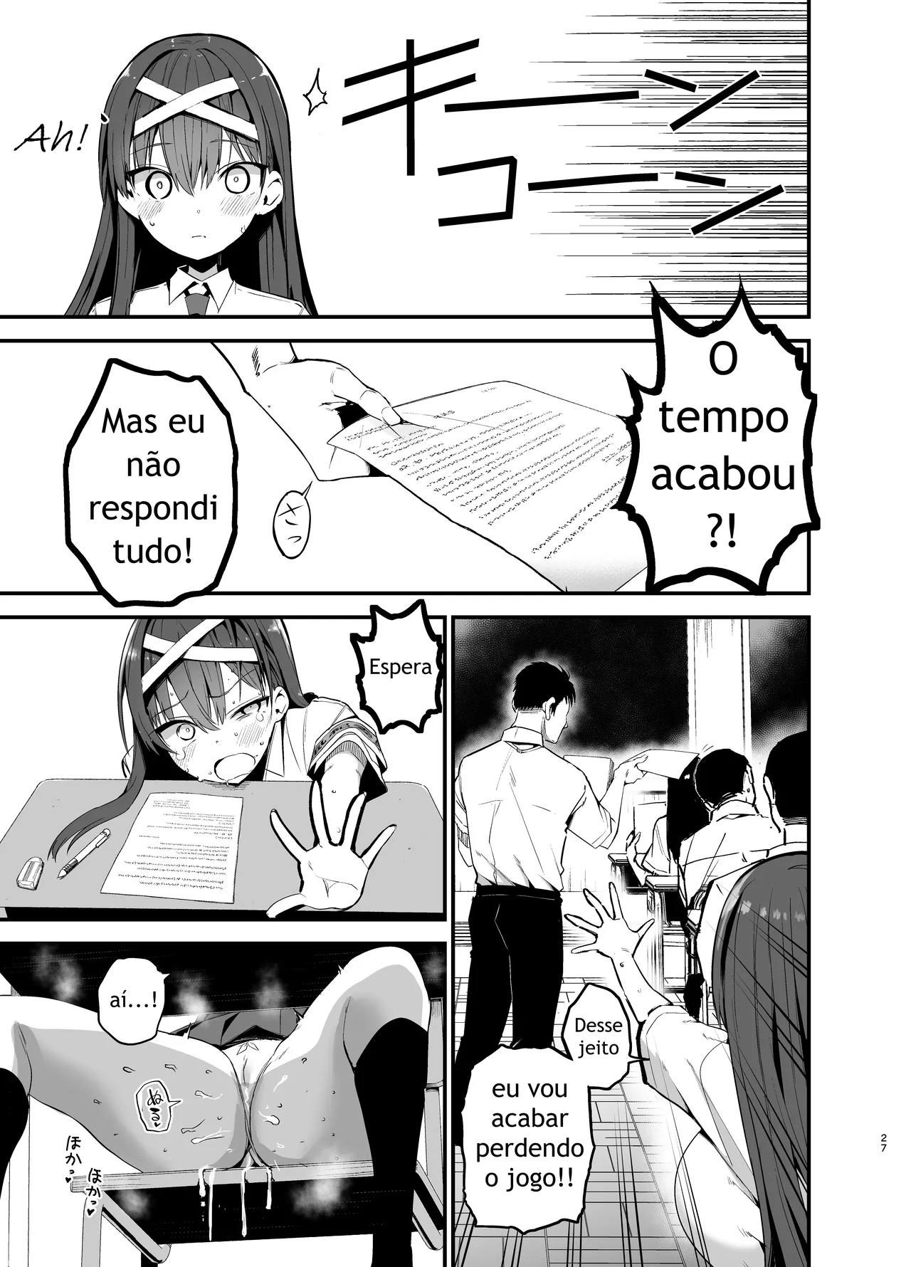 [Aohimo Familia (Chilt)] Fuuki Iinchou ga Ochiru made 2 [Portuguese - BR] [Digital] image number 26