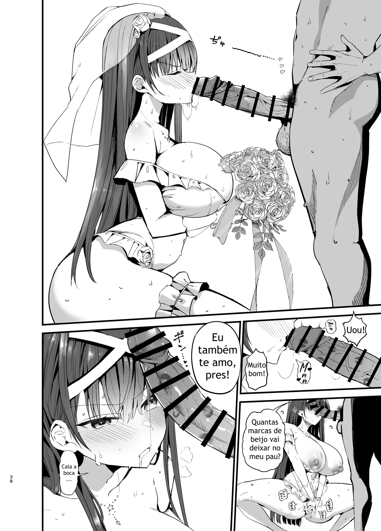 [Aohimo Familia (Chilt)] Fuuki Iinchou ga Ochiru made 2 [Portuguese - BR] [Digital] image number 37