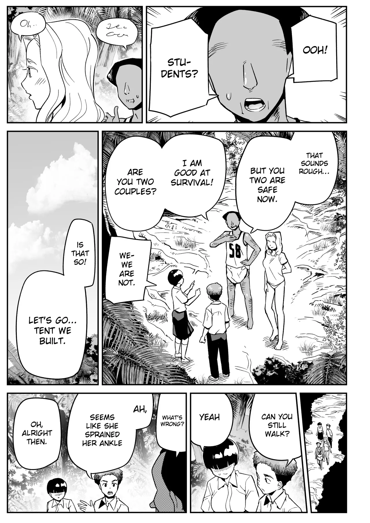 [Toilet Komoru] Mujintou no Ono-san | Ono-san on an uninhabited island [English] [Gagak_Ireng] image number 28