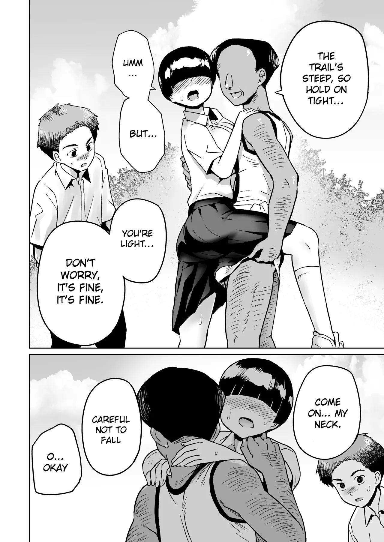 [Toilet Komoru] Mujintou no Ono-san | Ono-san on an uninhabited island [English] [Gagak_Ireng] image number 33