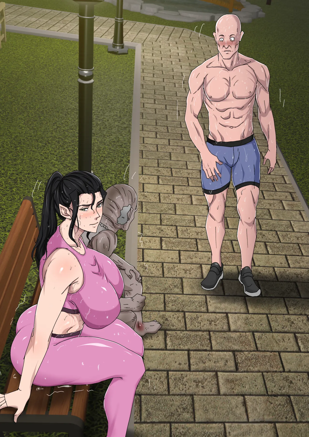 lizana and the homeless chapter 4 [Zetto NSFW] image number 93