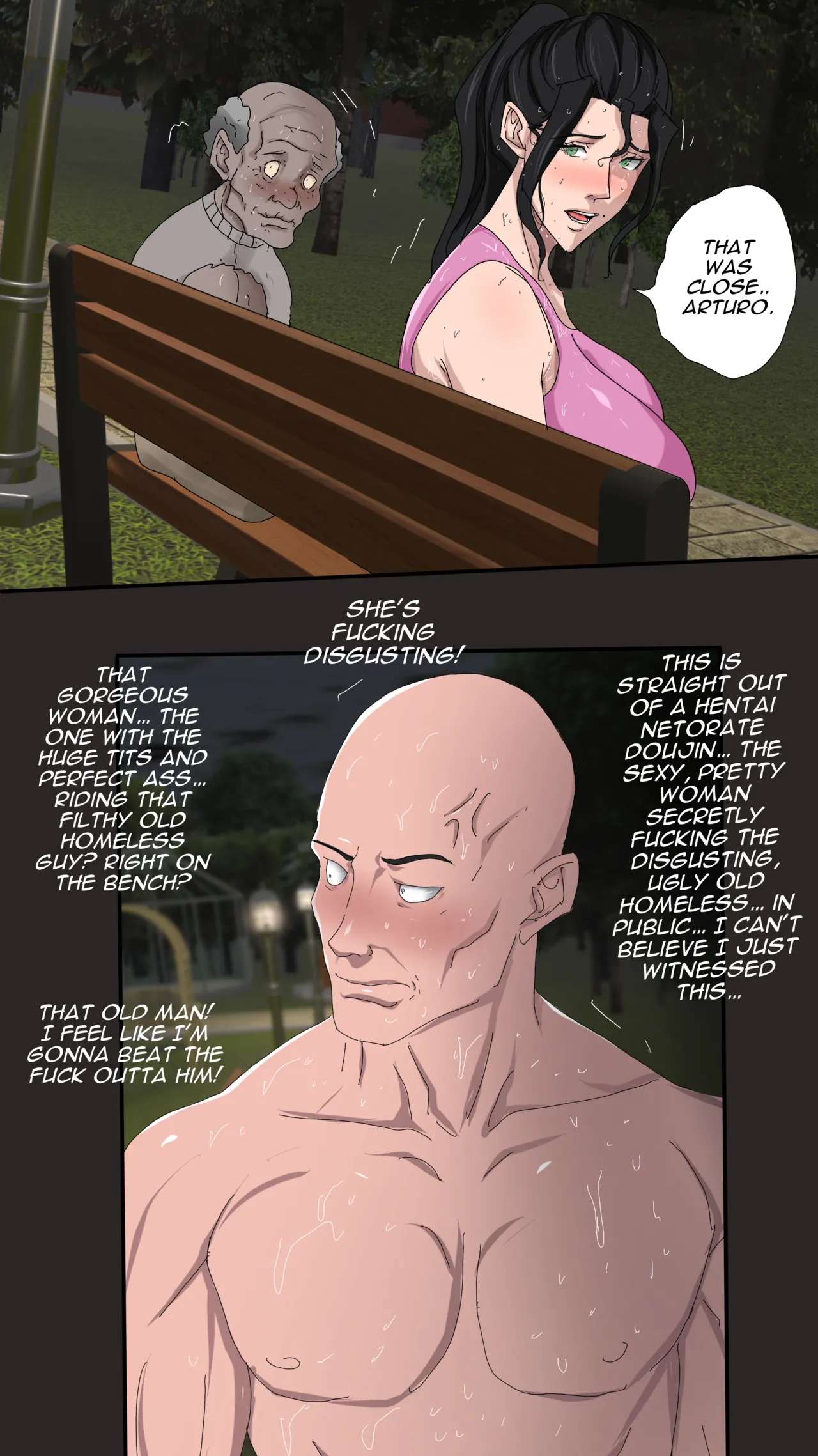 lizana and the homeless chapter 4 [Zetto NSFW] image number 95