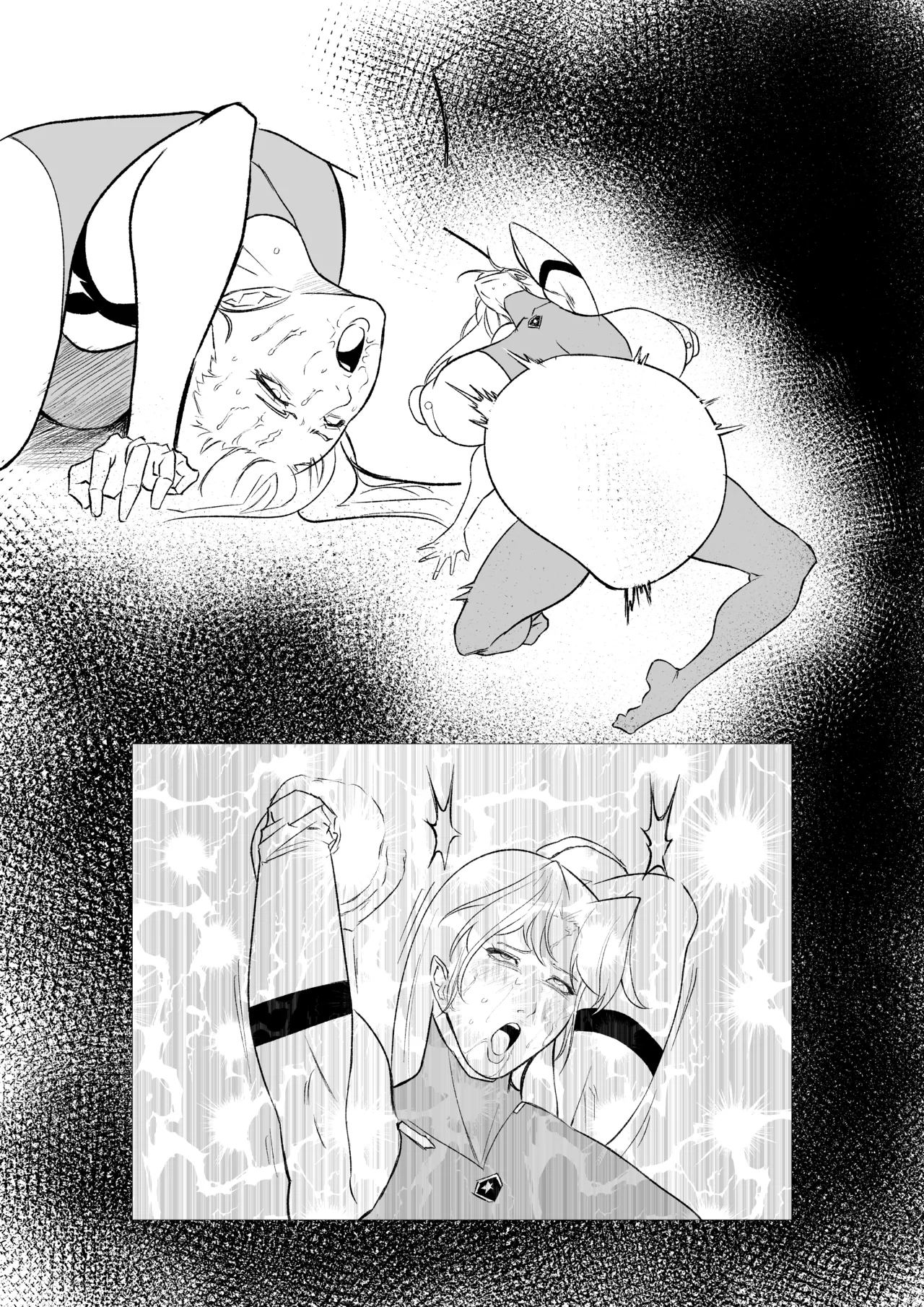 [FAT CAT] スーパーヒロイン エマの敗北 19-20 [我和dalao攻克难关个人汉化] [DL版] image number 2