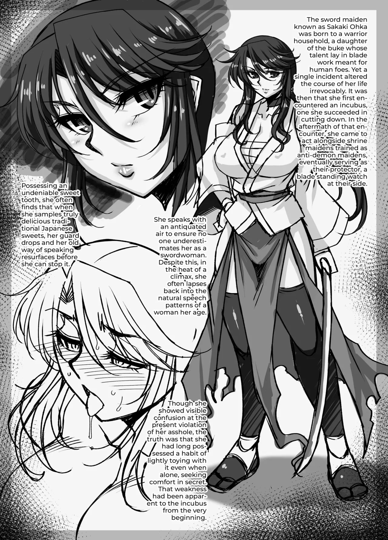 [H.B (B-River)] Sexual Blossom II: Female Swordswoman's Journey Through the Hell of Sexual Pleasure [Project Valvrein] image number 23