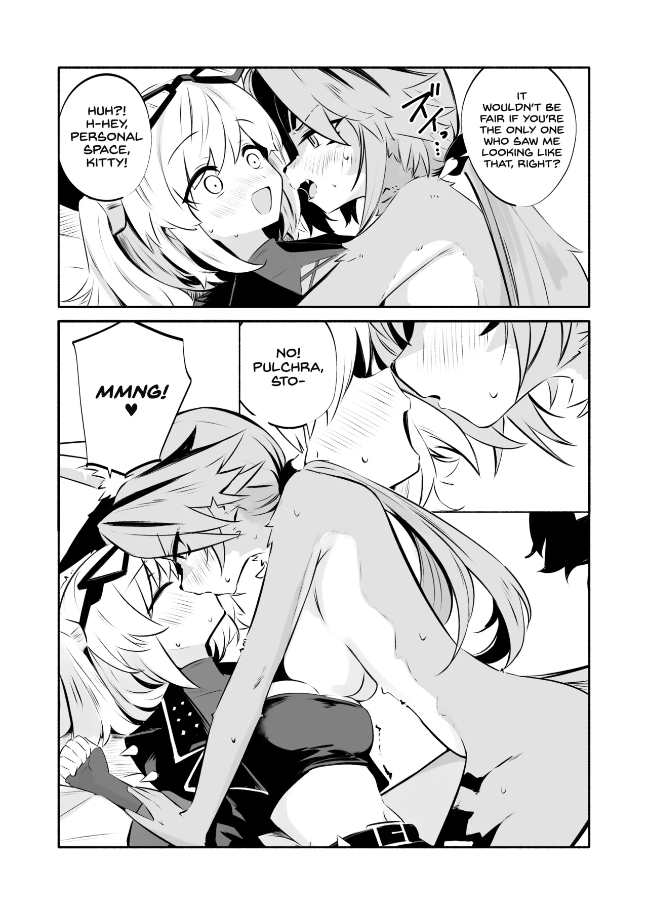 [Ponkanshou (Ouichi)] Pulchra х Burnice Hon (Zenless Zone Zero) [English] [Project Valvrein] [Digital] image number 6