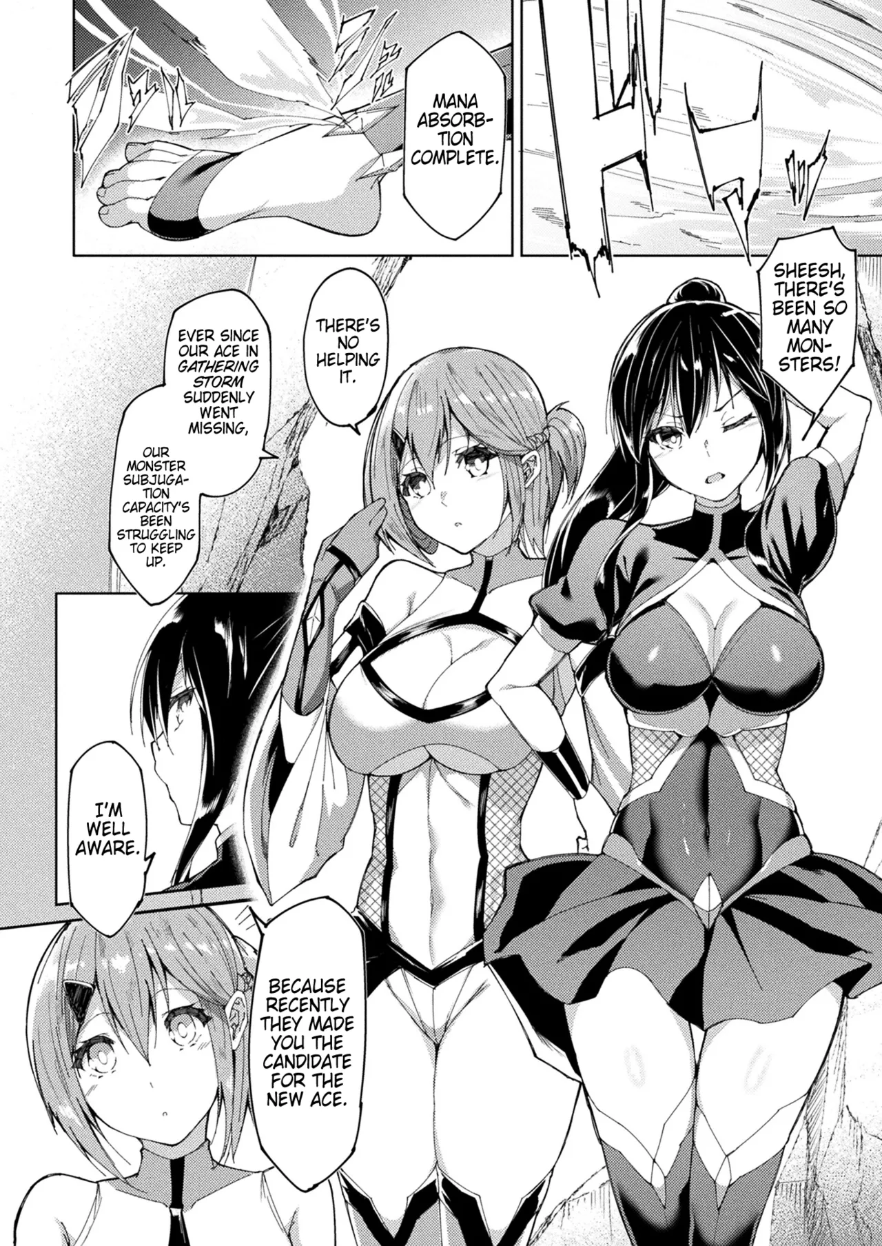 [Random]  Taima Senshi Iruma&Rinen ~Yami ni Somaru Kizuna~ Zenpen | Exorcist Warriors Irma ＆ Lynen ~A Bond Dyed in Darkness~ Parts 1&2 (COMIC Unreal 2024-10 Vol. 111) (COMIC Unreal 2024-12 Vol. 112) [English] [Digital] (Pangean) image number 2