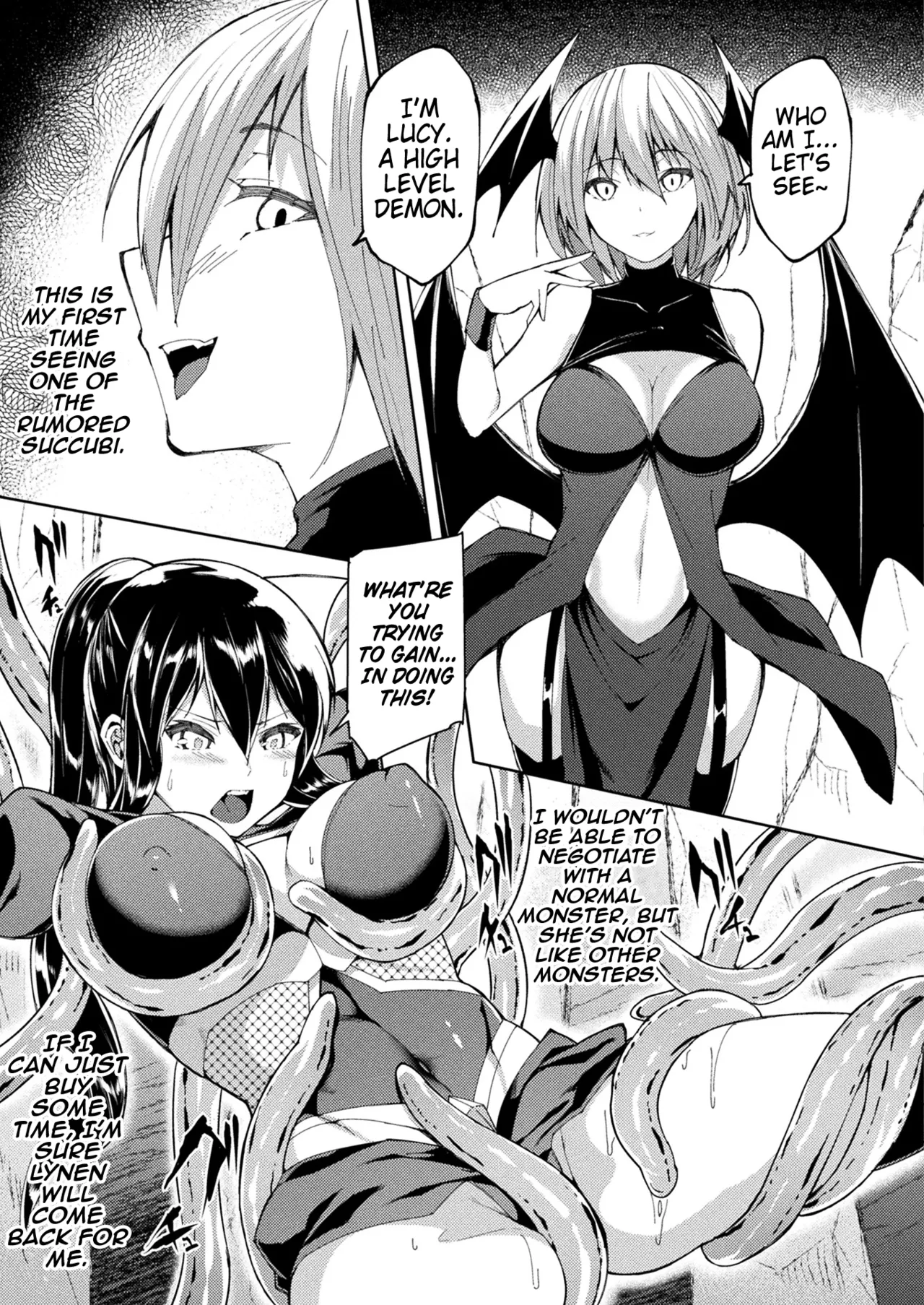 [Random]  Taima Senshi Iruma&Rinen ~Yami ni Somaru Kizuna~ Zenpen | Exorcist Warriors Irma ＆ Lynen ~A Bond Dyed in Darkness~ Parts 1&2 (COMIC Unreal 2024-10 Vol. 111) (COMIC Unreal 2024-12 Vol. 112) [English] [Digital] (Pangean) image number 7