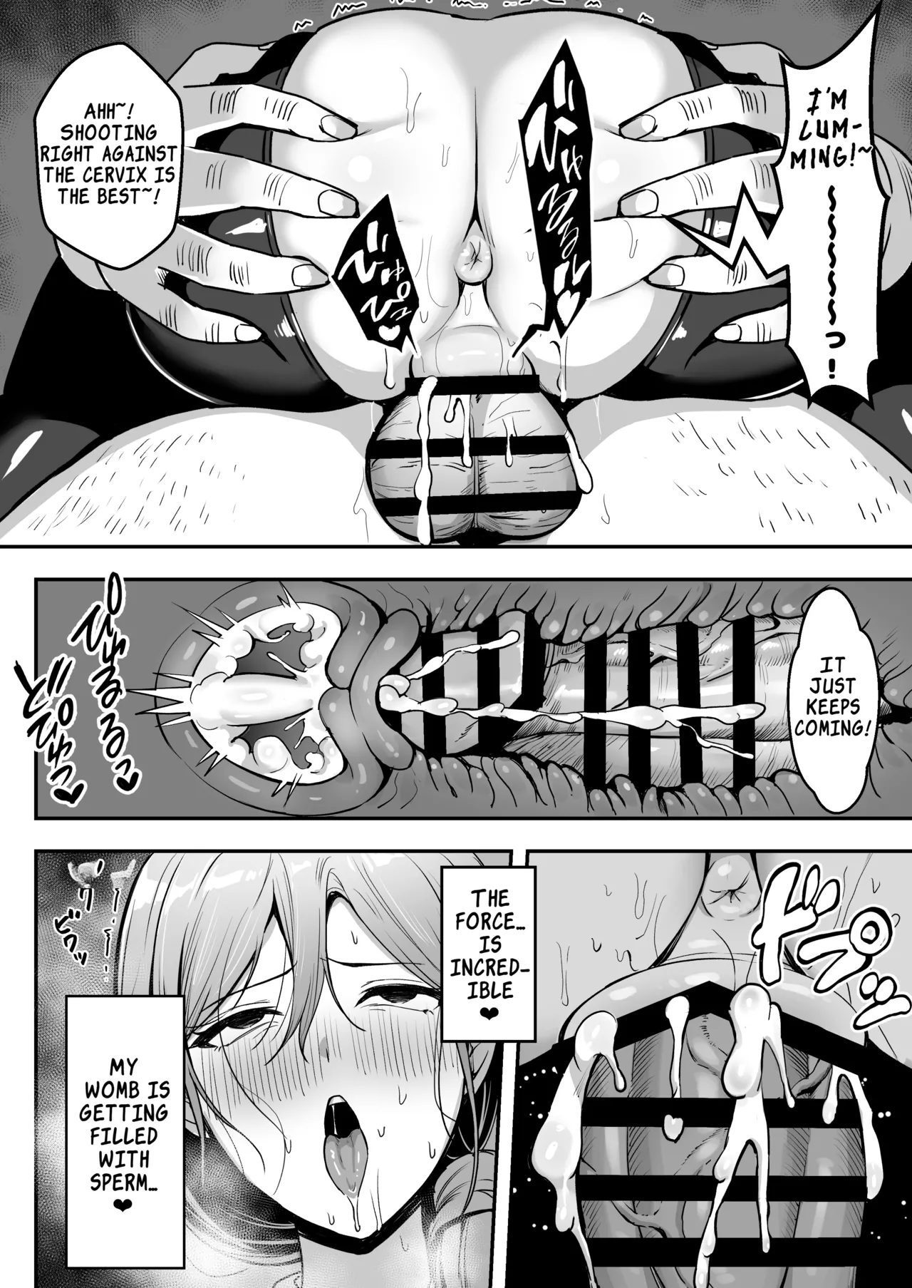 [Azarashi no Otoshimono (Marumai)] Hitozuma no Takuhaibin Otodokesaki no Dekachin de Watashi wa Mesu ni Narimashita | The Housewife Courier Who Became a Bitch for the Customer's Huge Cock [English] [LKK•Scans] image number 53