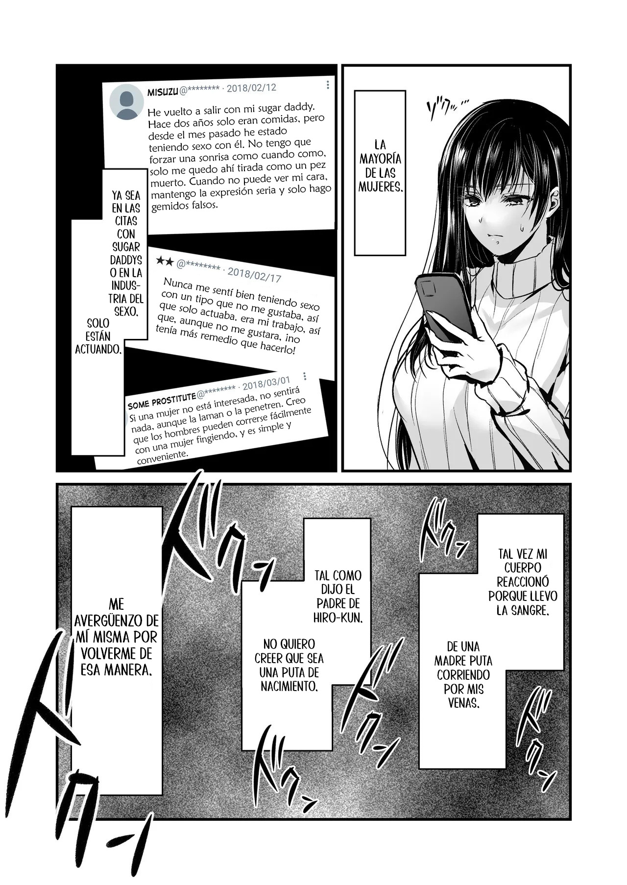 [CORTO] Mitsuji 2 〜Shigatsu no Uso〜｜Relación Secreta 2 ~La Mentira de Abril~ [Spanish] [New Scan Doujin] [Decensored] изображение № 9