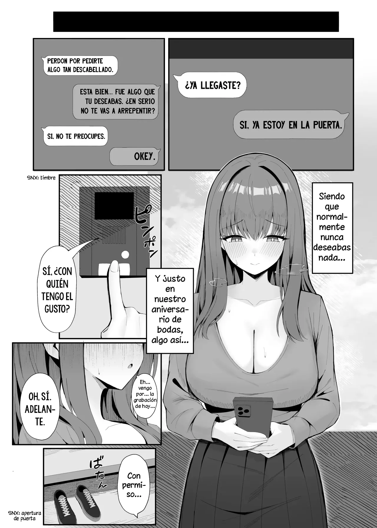 [POTATO BOMB (ONEDOO)] Anata no Tame no Kekkon Kinenbi｜Mi Regalo de Aniversario de Bodas para Ti [Spanish] [La Legión Fantasma] numero di immagine  6