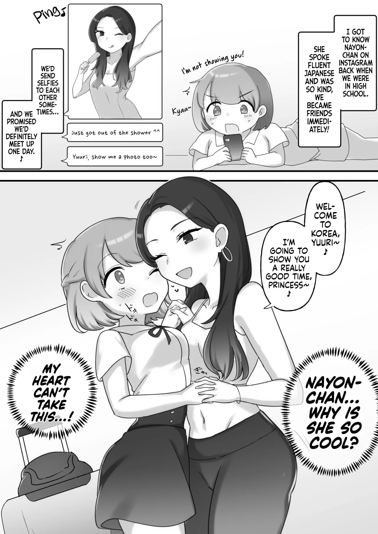 [Amai Shoujo Koubou (Amai Meiden)] Nikkan Yuri Ecchi | Japan-Korea Yuri Sex [English] [Castle TL] Bildnummer 4