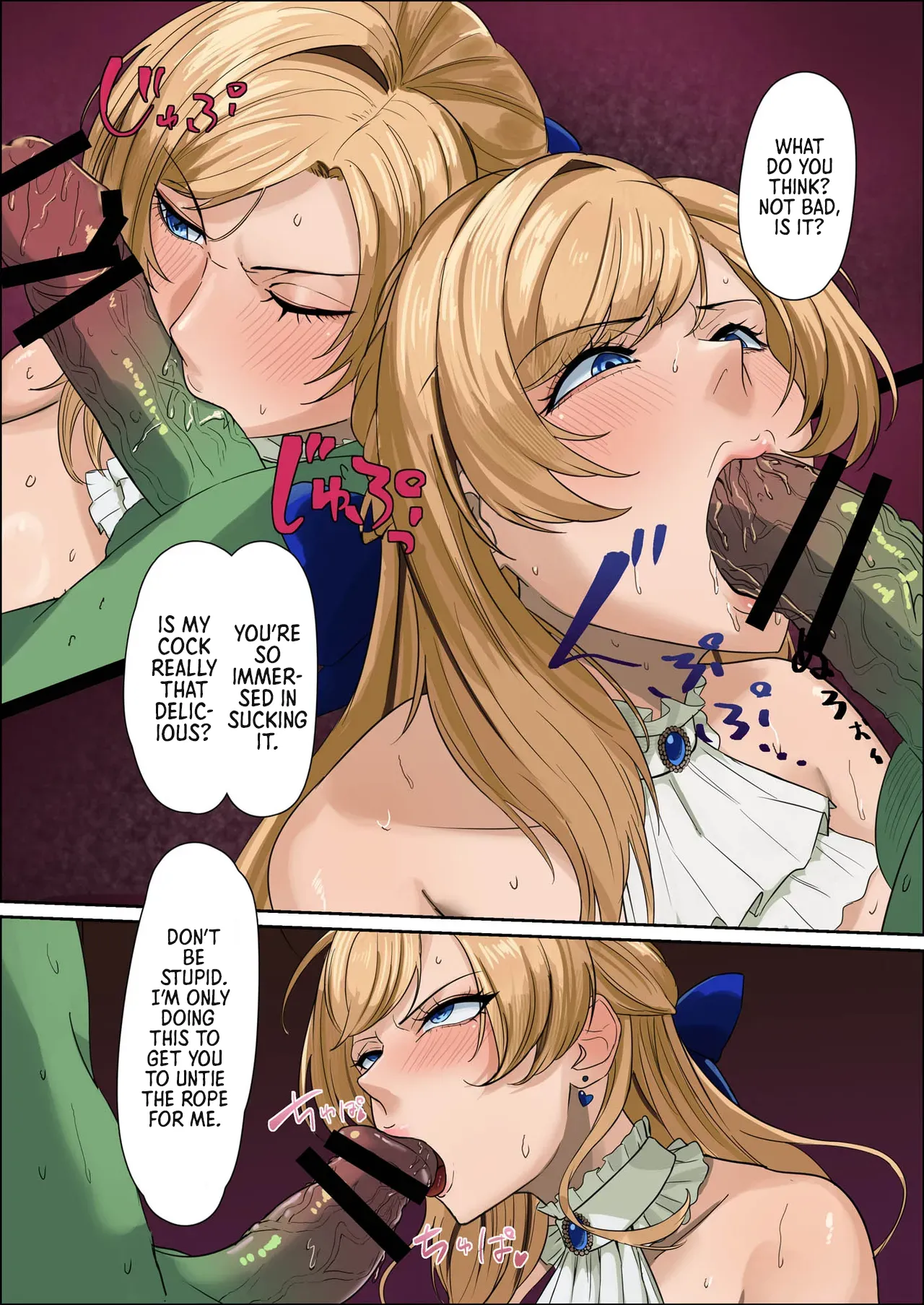 [Mainichi Angel] Bakunyuu Onna Kishi Konna Zako Monster ga Watashi no Nakama! Nan no Joudan da | Huge Breasted Female Knight: Teaming up with a weakling monster!? What kind of joke is this? [English] [Morally Bankrupt Wizard Translations] [Digital] Bildnummer 31