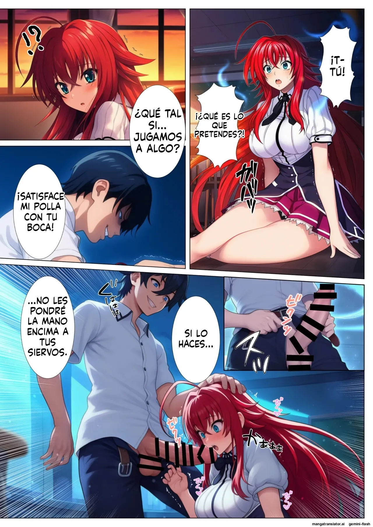 High School DxD Heroines Fallen into the Harem (Spanish) MTL numero di immagine  7
