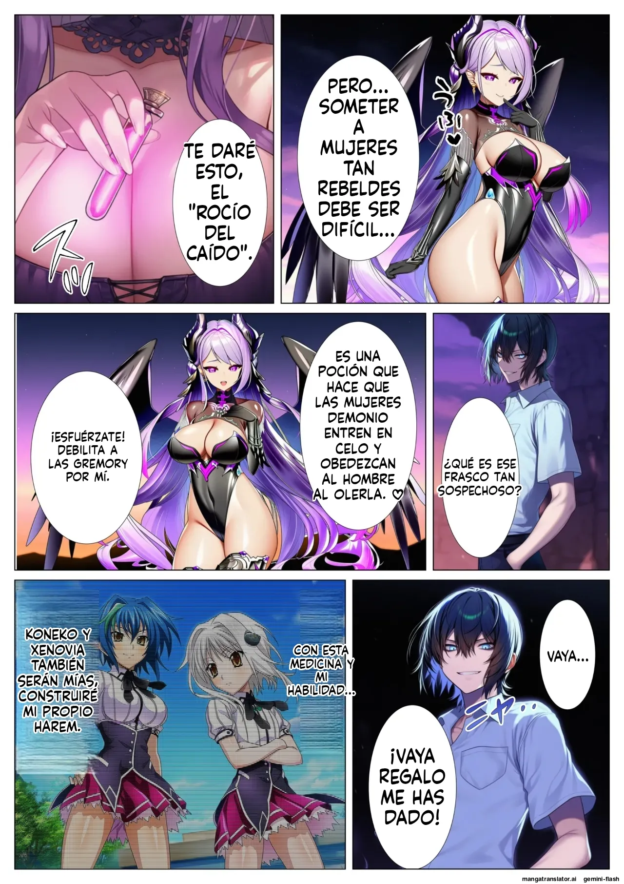 High School DxD Heroines Fallen into the Harem (Spanish) MTL numero di immagine  36