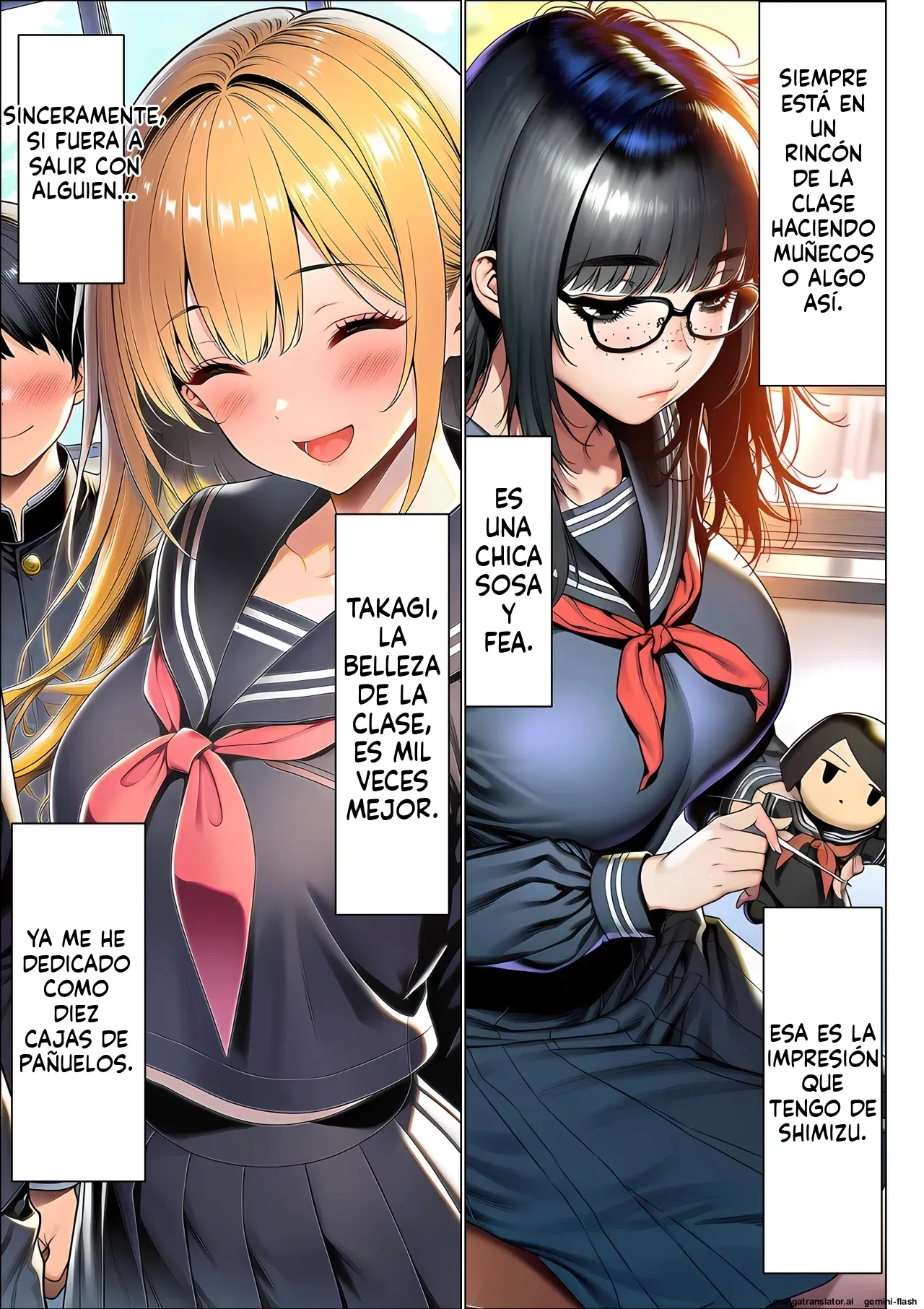 [Yoakubi Shotai] Batsu game de jimibusu ni Kokuhaku shitra haramasechatte kekkon surukotoni natta (Spanish) MTL изображение № 4